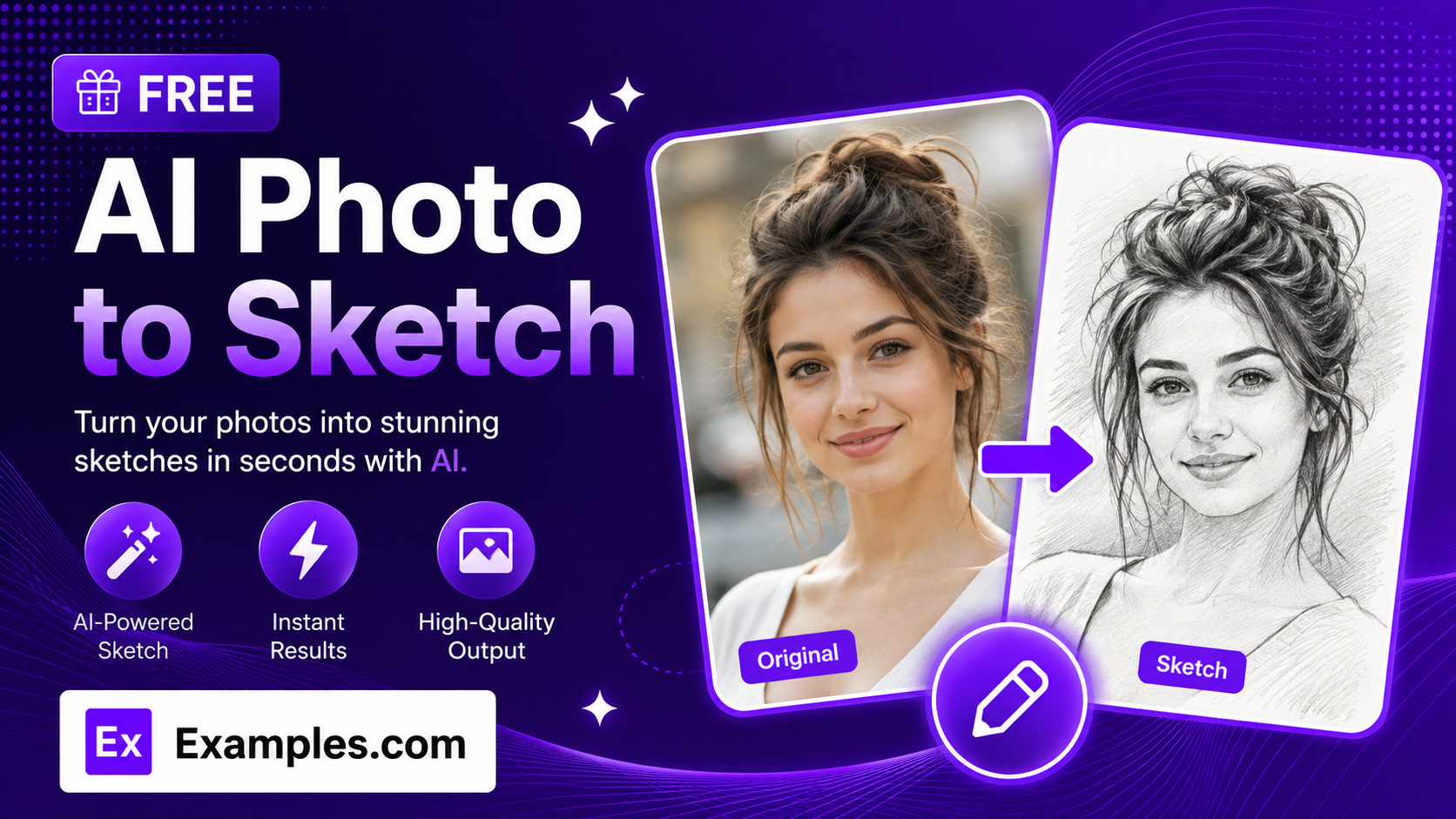 Free AI Photo to Sketch