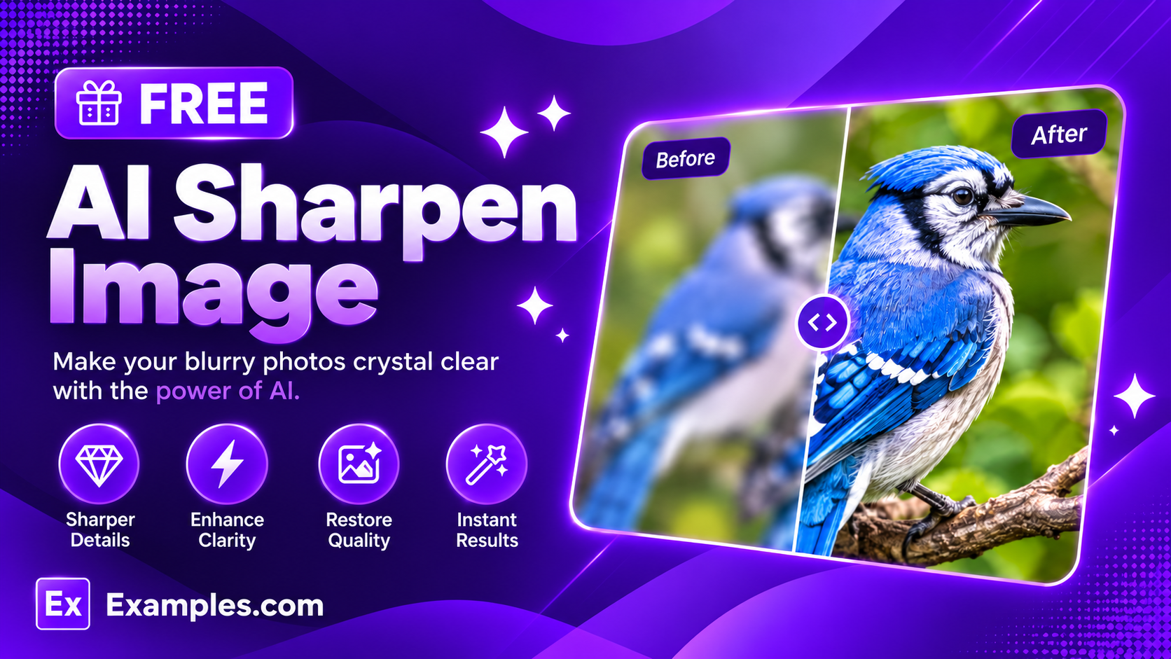 Free AI Sharpen Image
