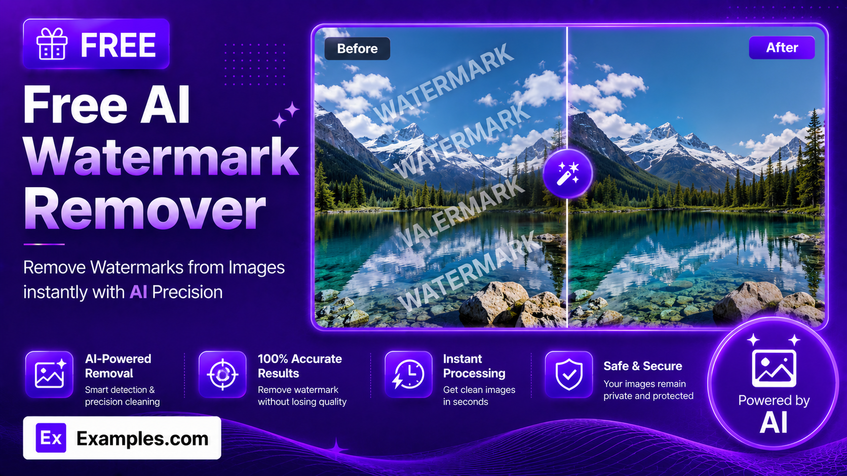 Free AI Watermark Remover