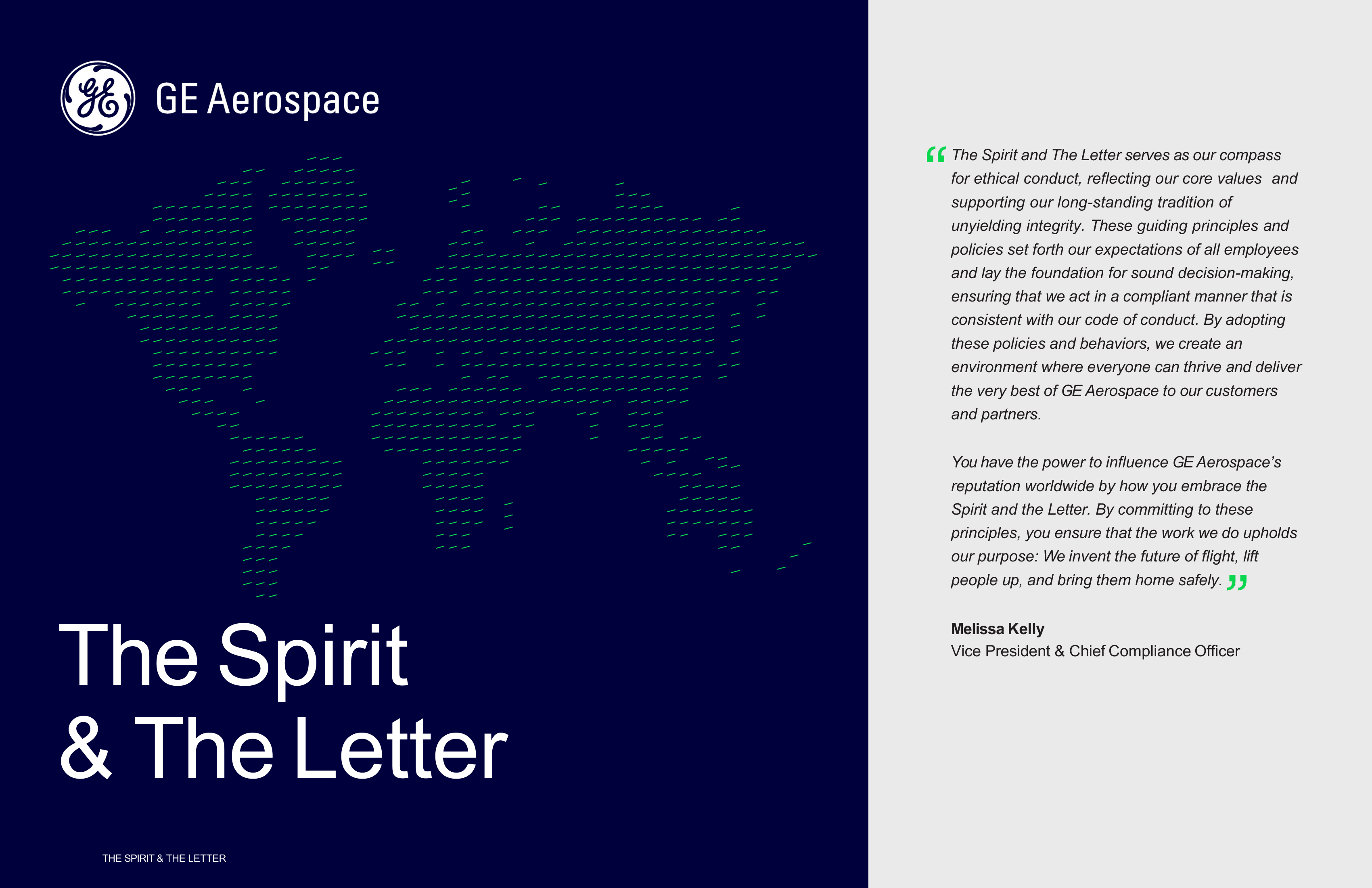 General Electric The Spirit & The Letter Handbook - Free AI Handbook Generator, 50+ Real Handbook Examples