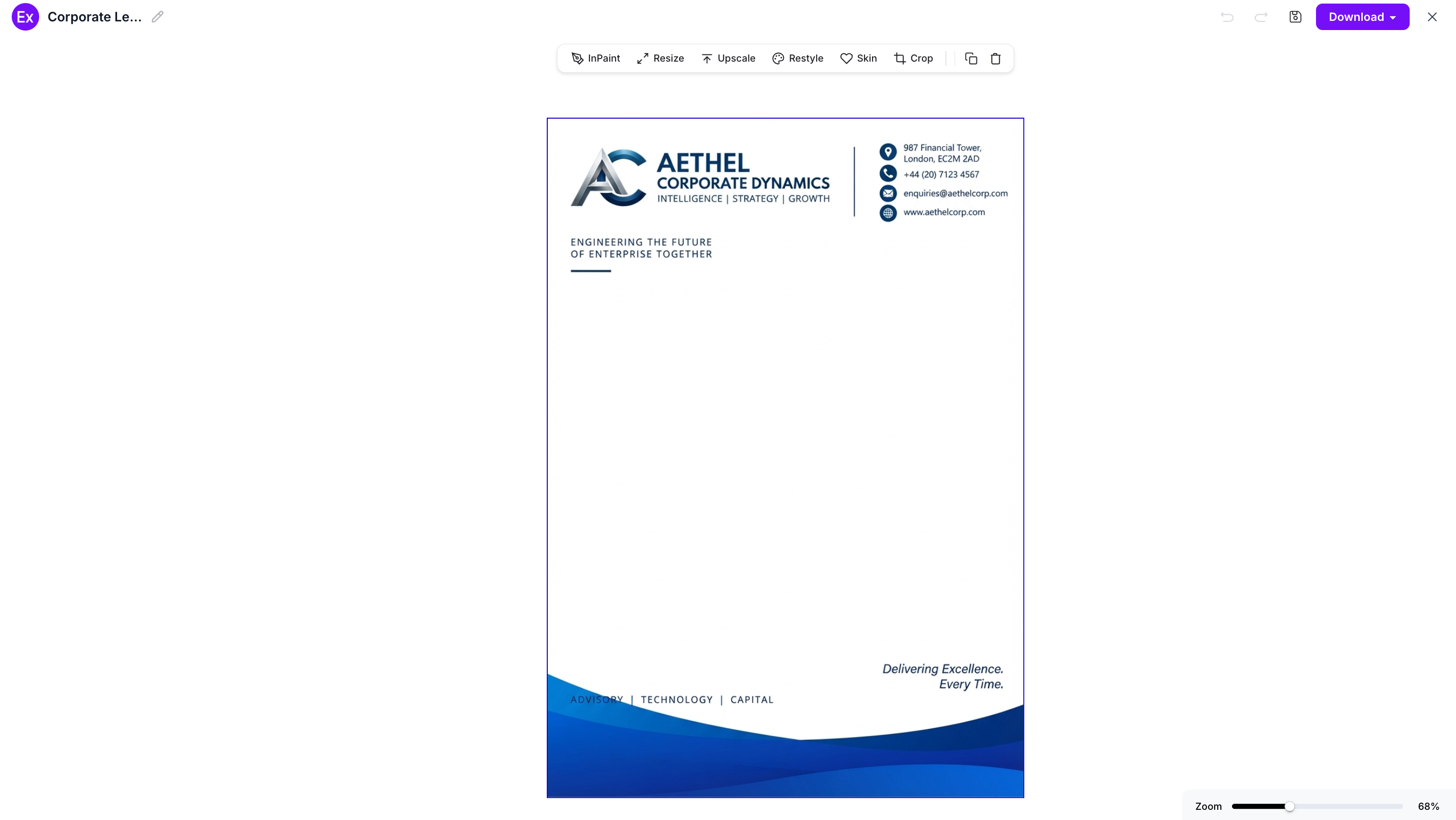 Letterhead Examples