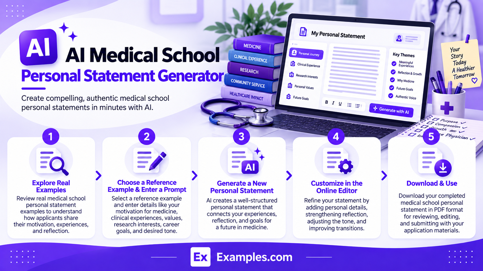 Generate Medical School Personal Statements