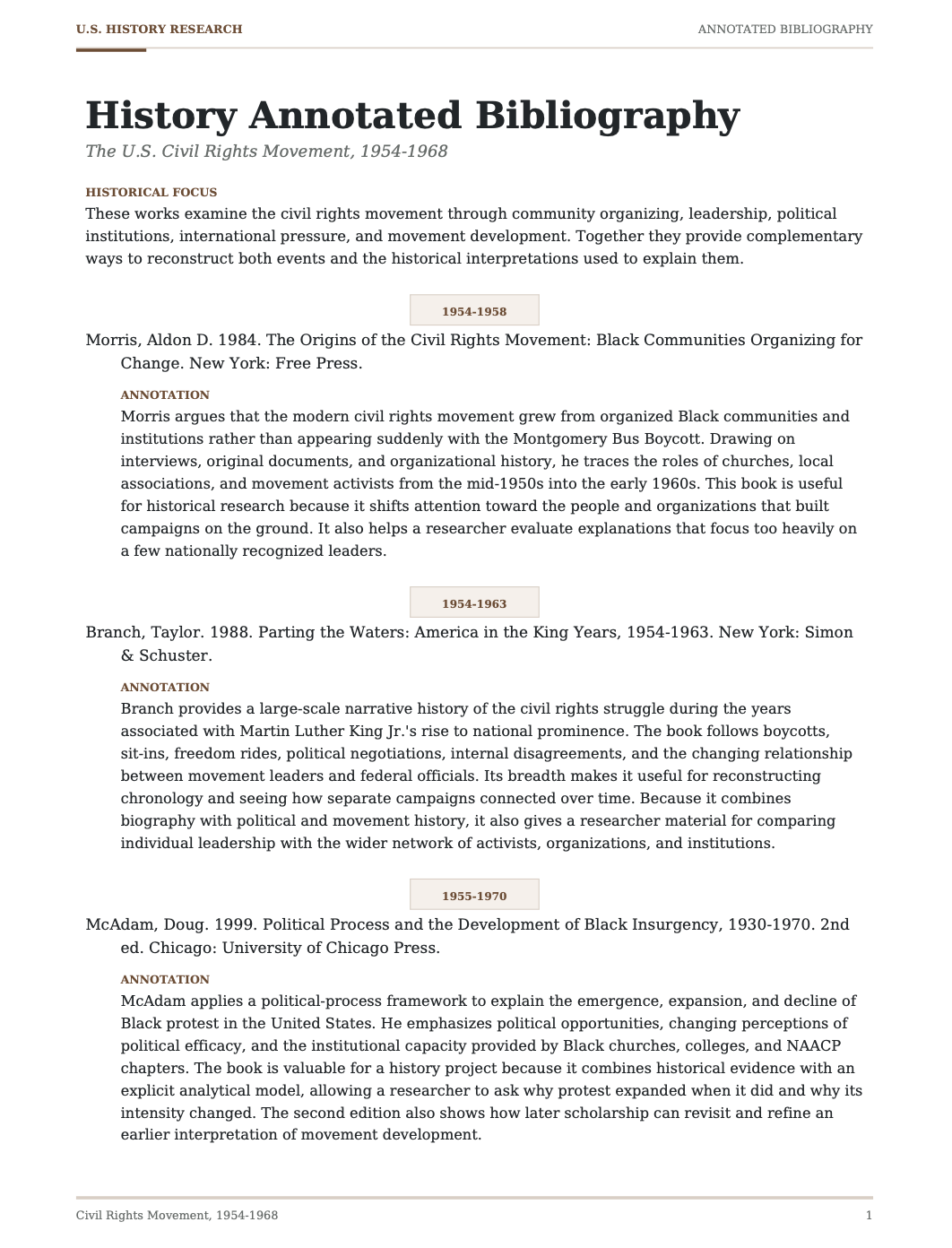 History Annotated Bibliography - Free AI Annotated Bibliography Generator, 50+ Real Annotated Bibliography Examples
