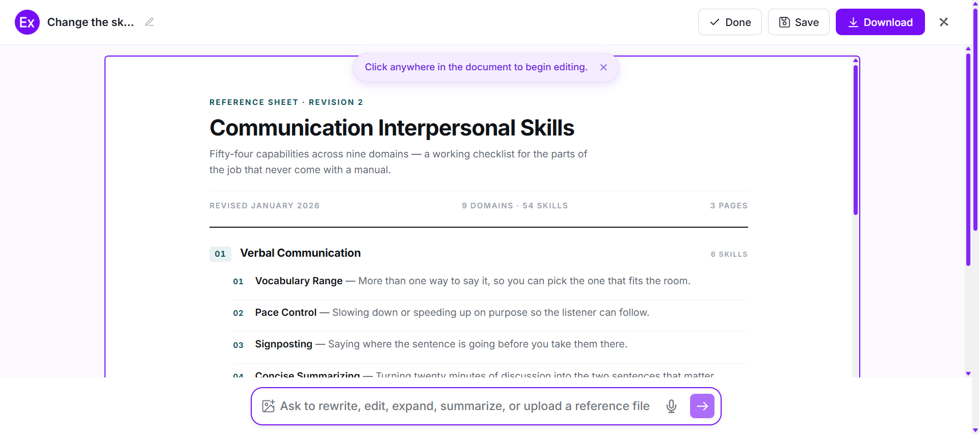 Interpersonal Skills Examples