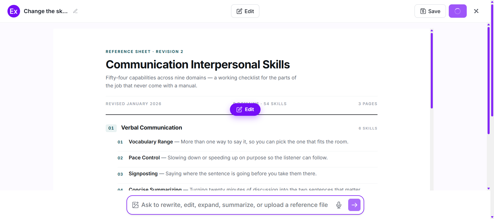 Interpersonal Skills Examples
