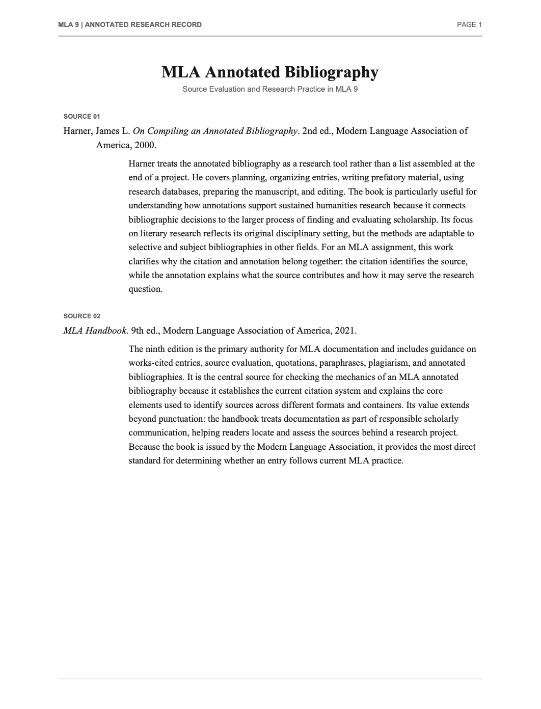 MLA Annotated Bibliography - Free AI Annotated Bibliography Generator, 50+ Real Annotated Bibliography Examples