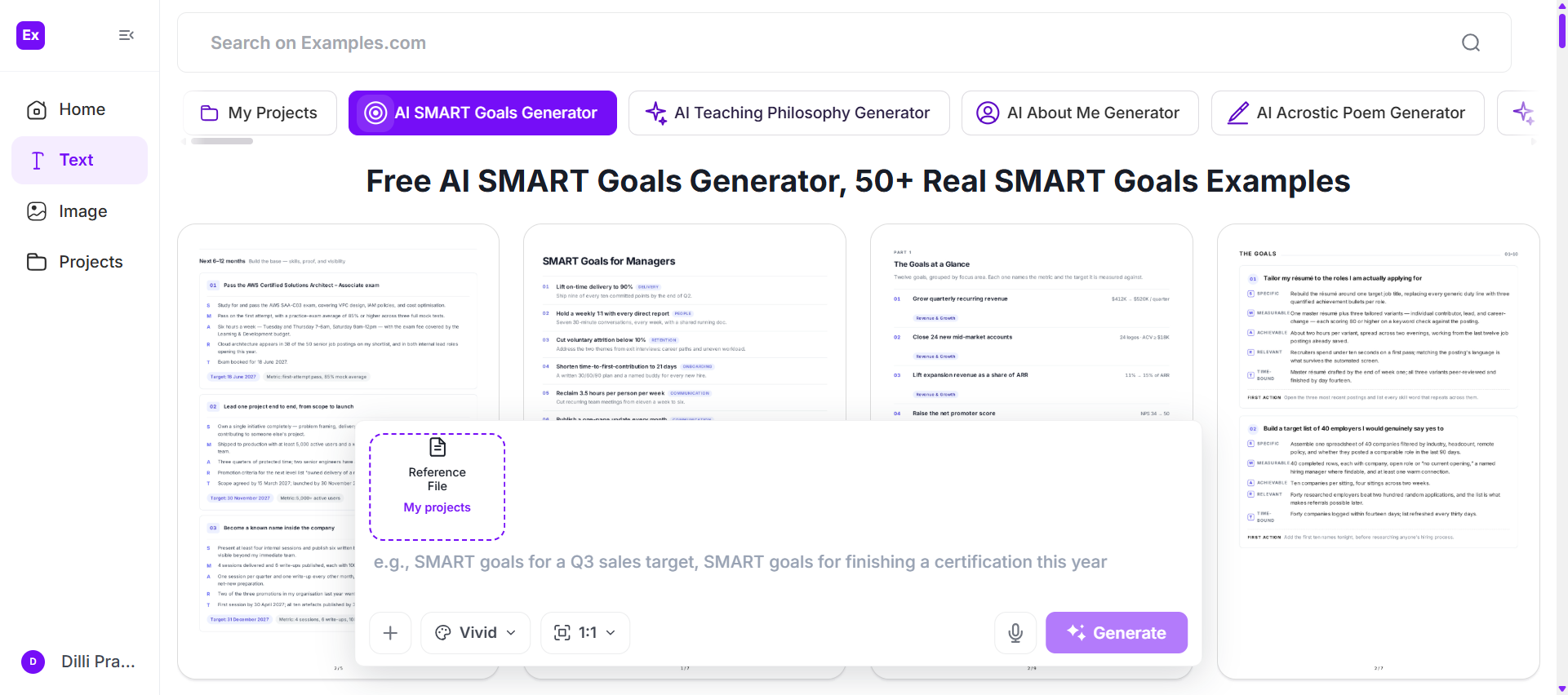 SMART Goals