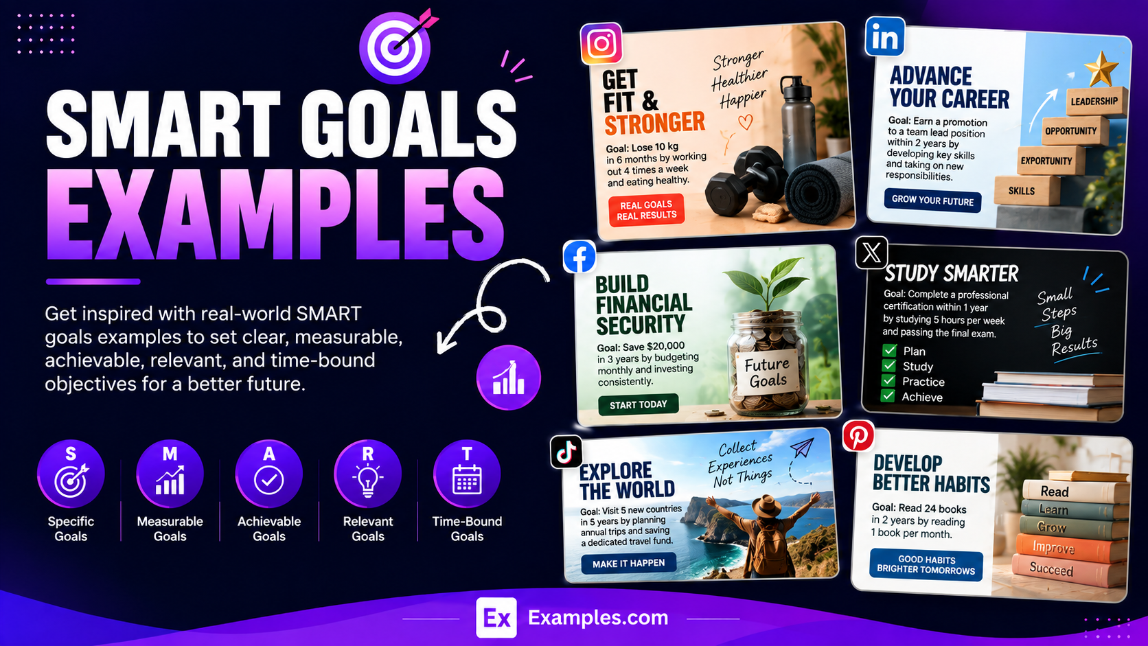 Free AI SMART Goals Generator, 50+ Real SMART Goals Examples