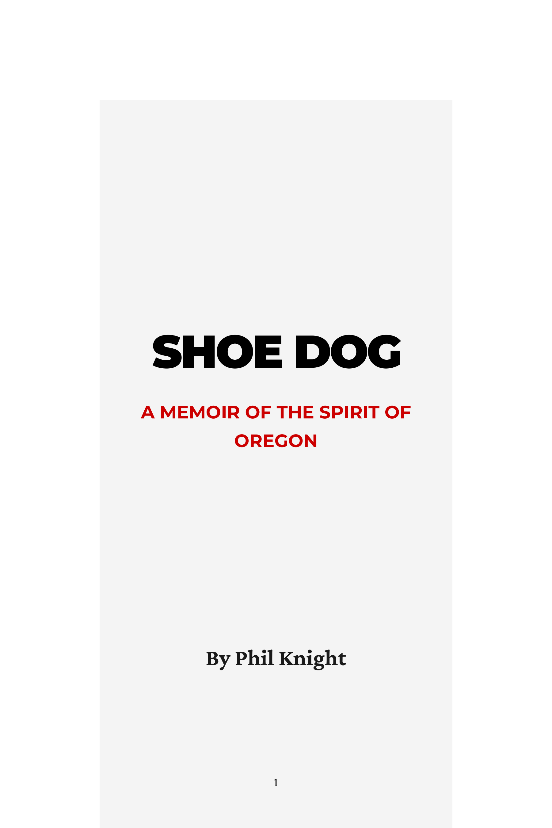 Shoe Dog by Phil Knight Nike Founder Autobiography - Free AI Autobiography Generator, 50+ Real Autobiography Examples