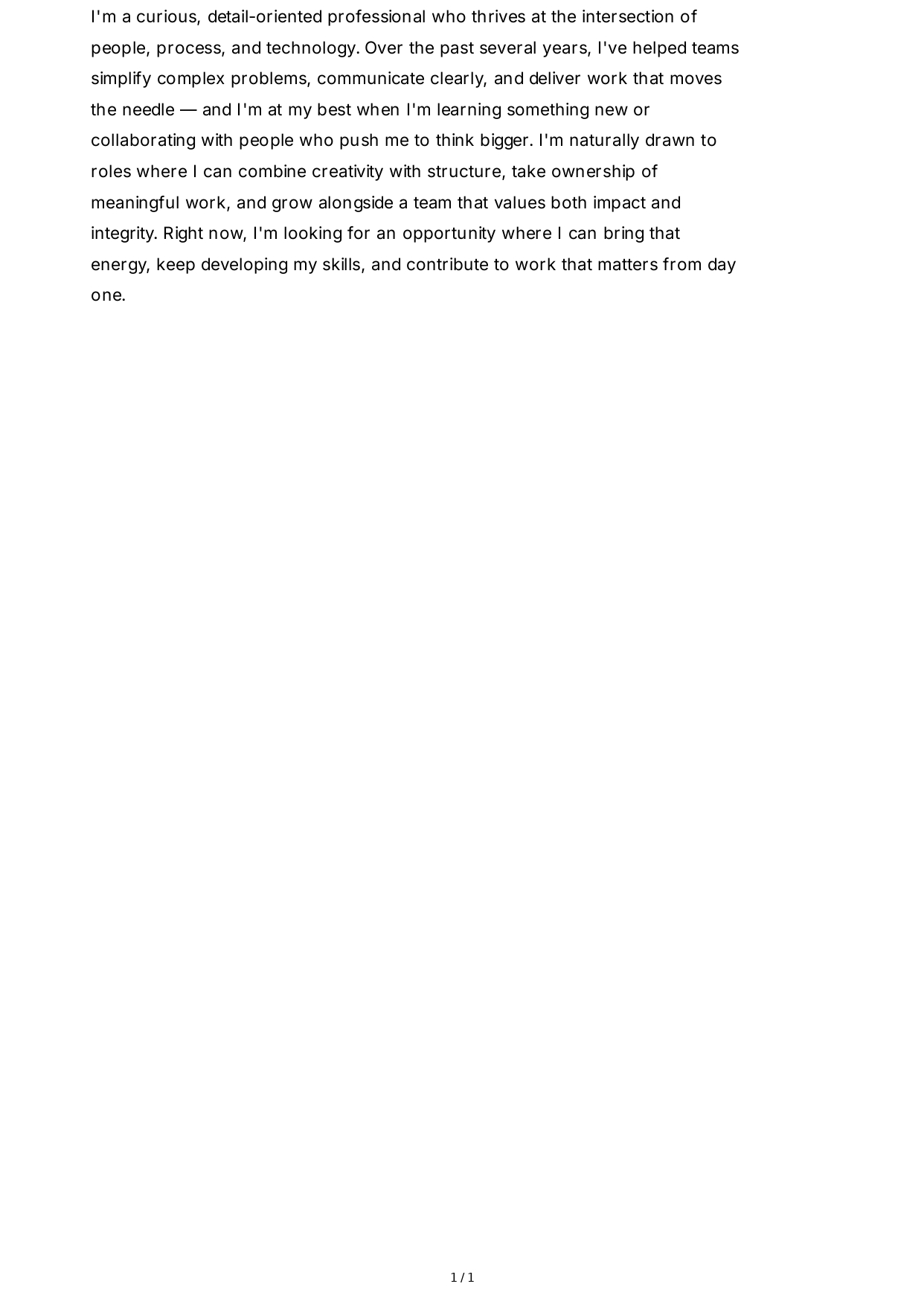 Short Tell Me About Yourself Answer - Free AI Tell Me About Yourself Generator, 50+ Real Tell Me About Yourself Examples