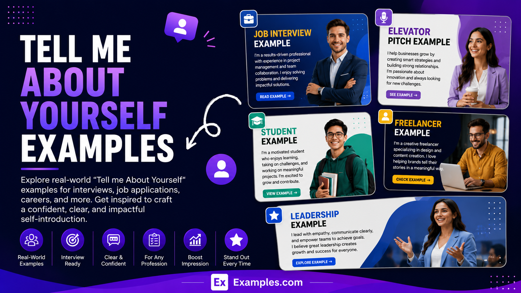 Free AI Tell Me About Yourself Generator, 50+ Real Tell Me About Yourself Examples