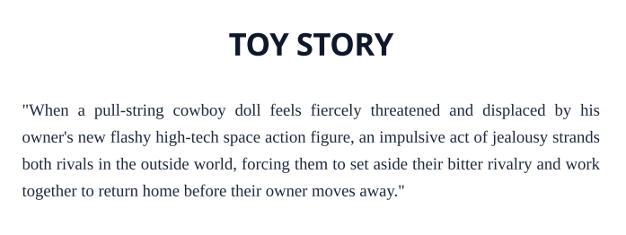 Toy Story Logline - Free AI Logline Generator, 50+ Real Logline Examples
