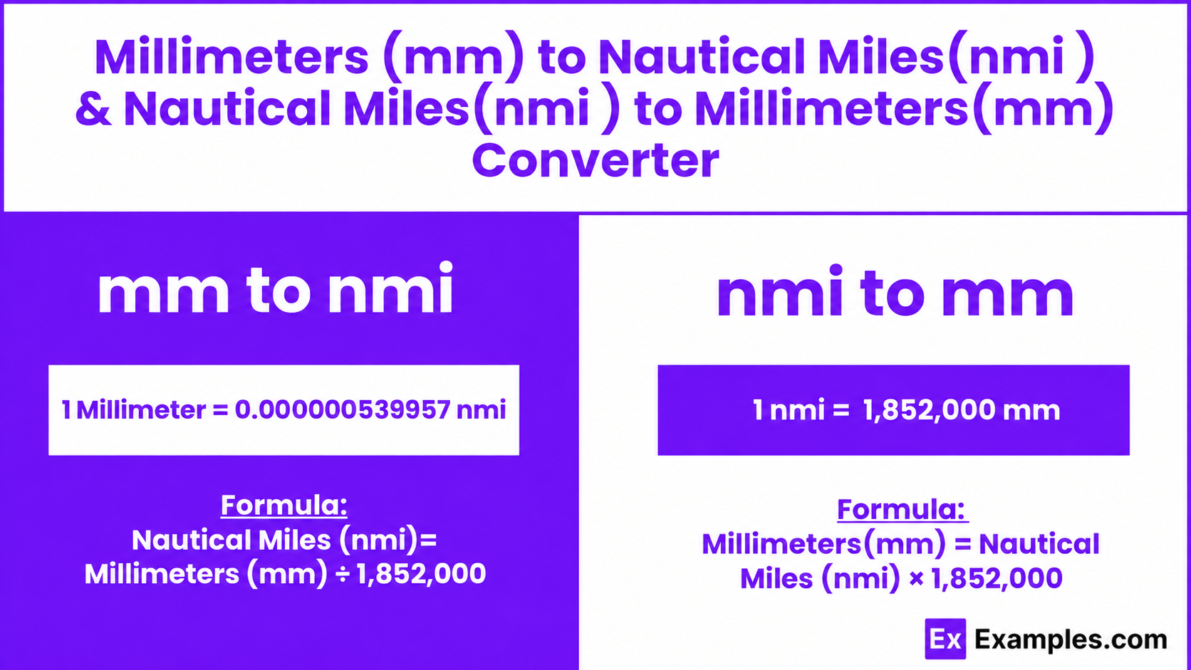 mm to Nmiles