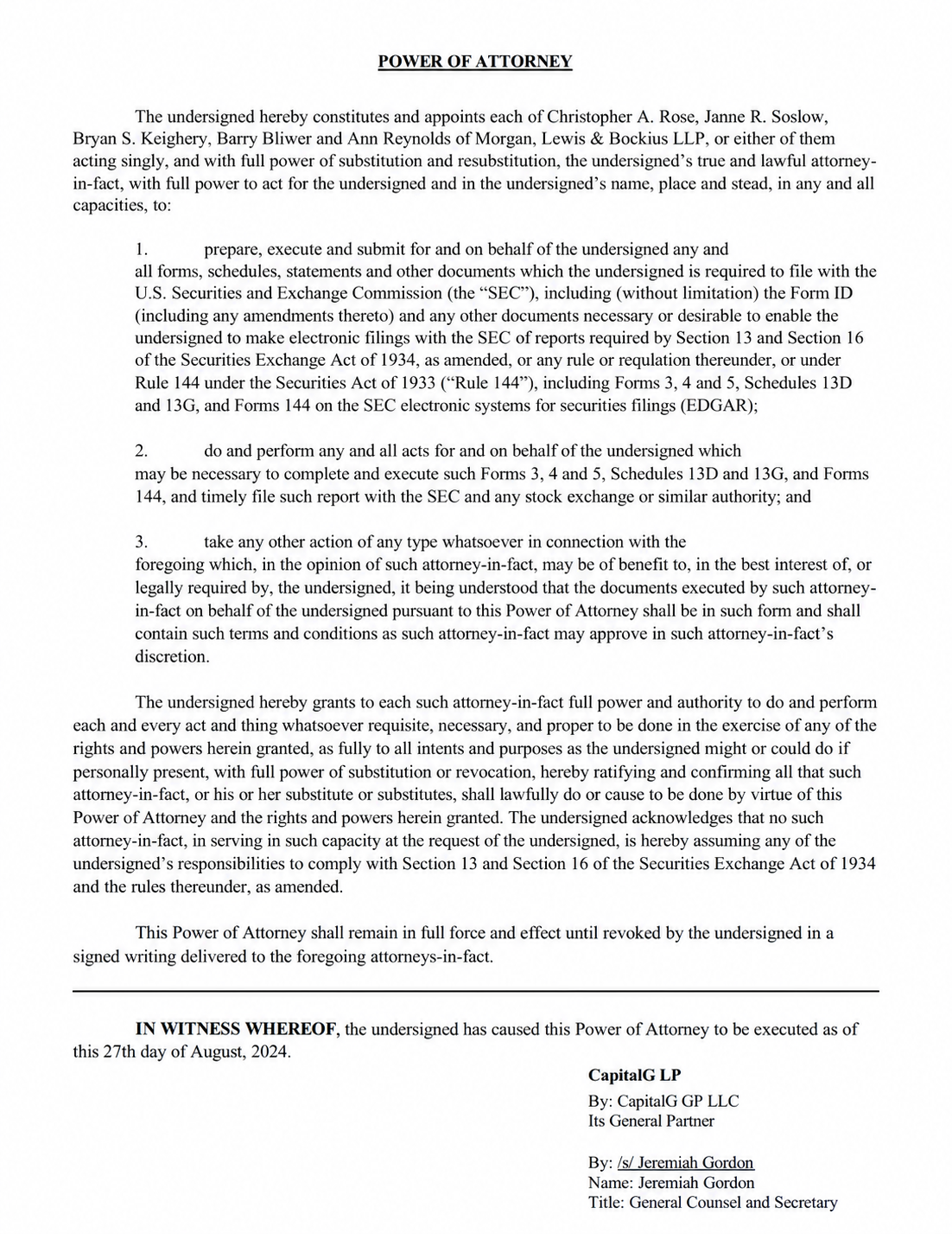 Corporate Securities Power of Attorney - Free AI Power of Attorney Generator, 50+ Real Power of Attorney Examples