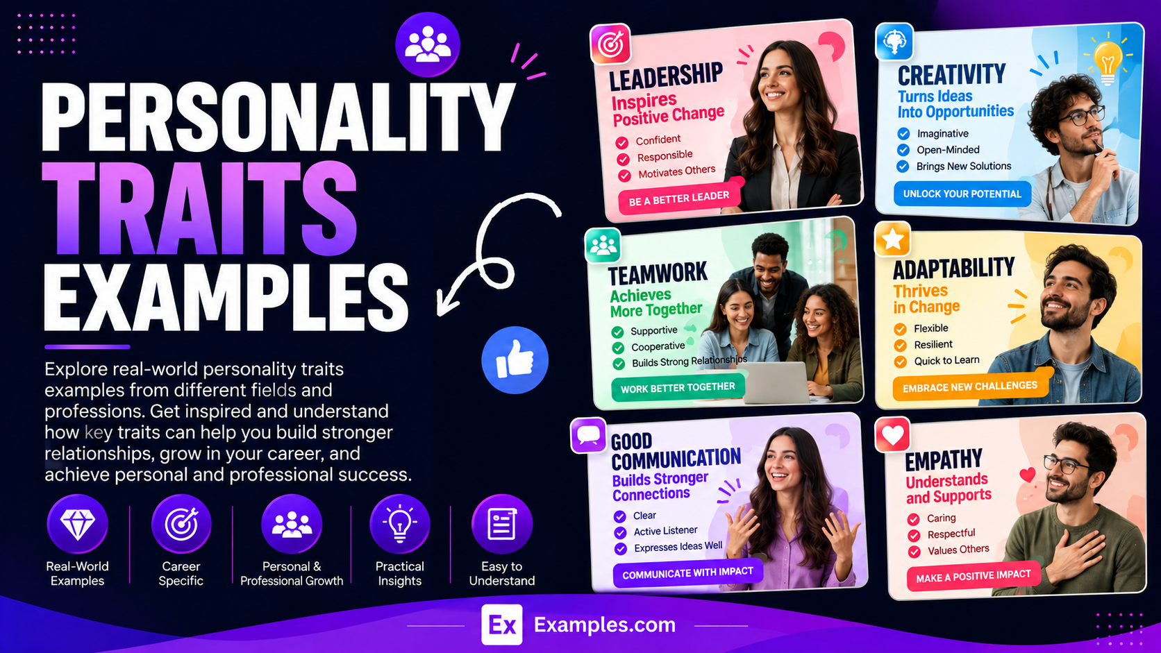 Free AI Personality Traits Generator, 50+ Real Personality Traits Examples