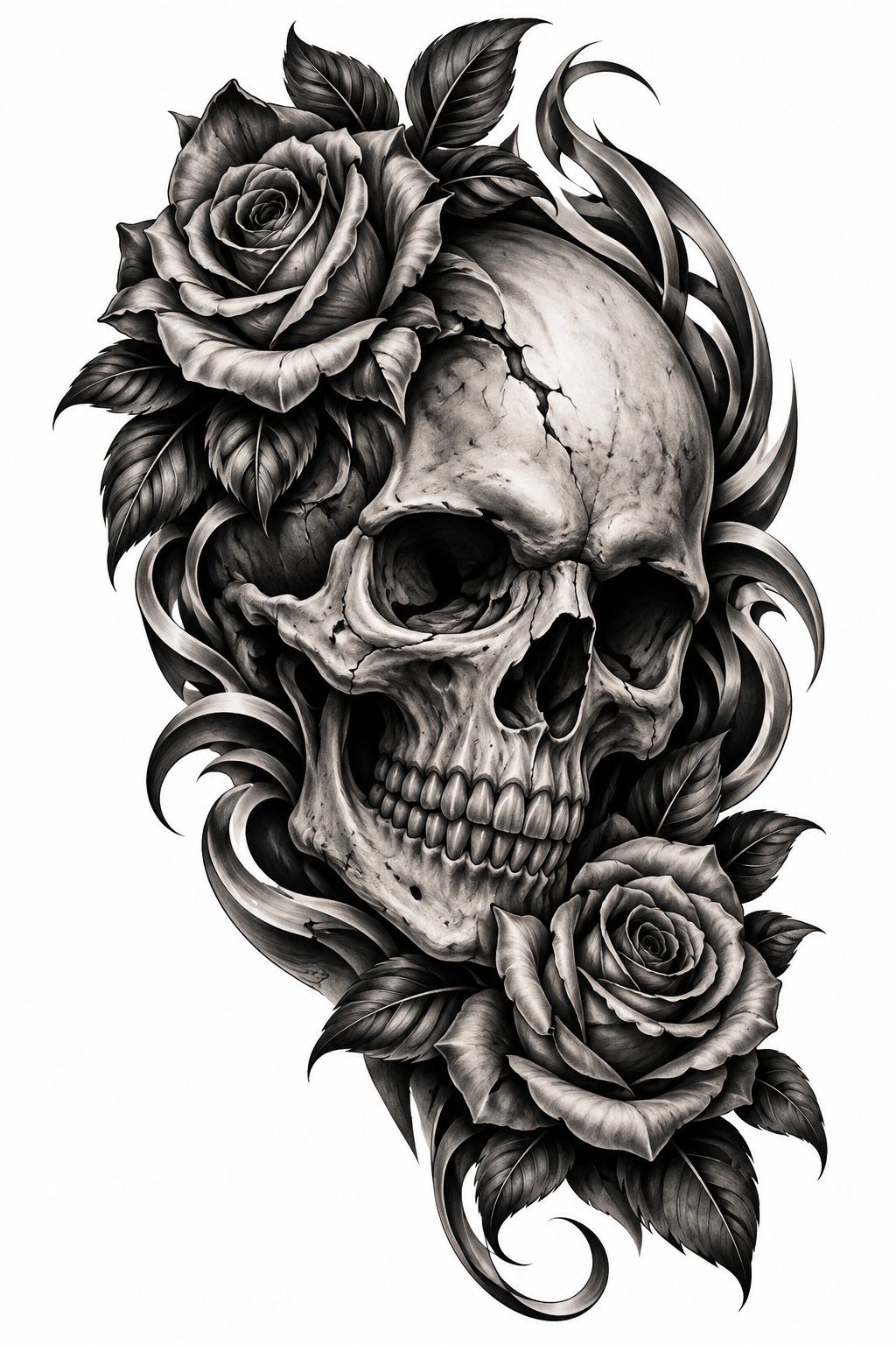 Skull Tattoo - Free AI Tattoo Generator, 50+ Real Tattoo Examples