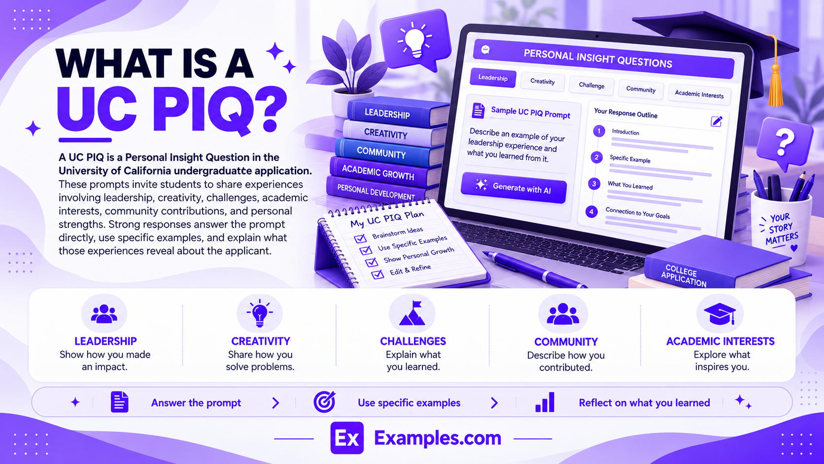 UC PIQ Examples