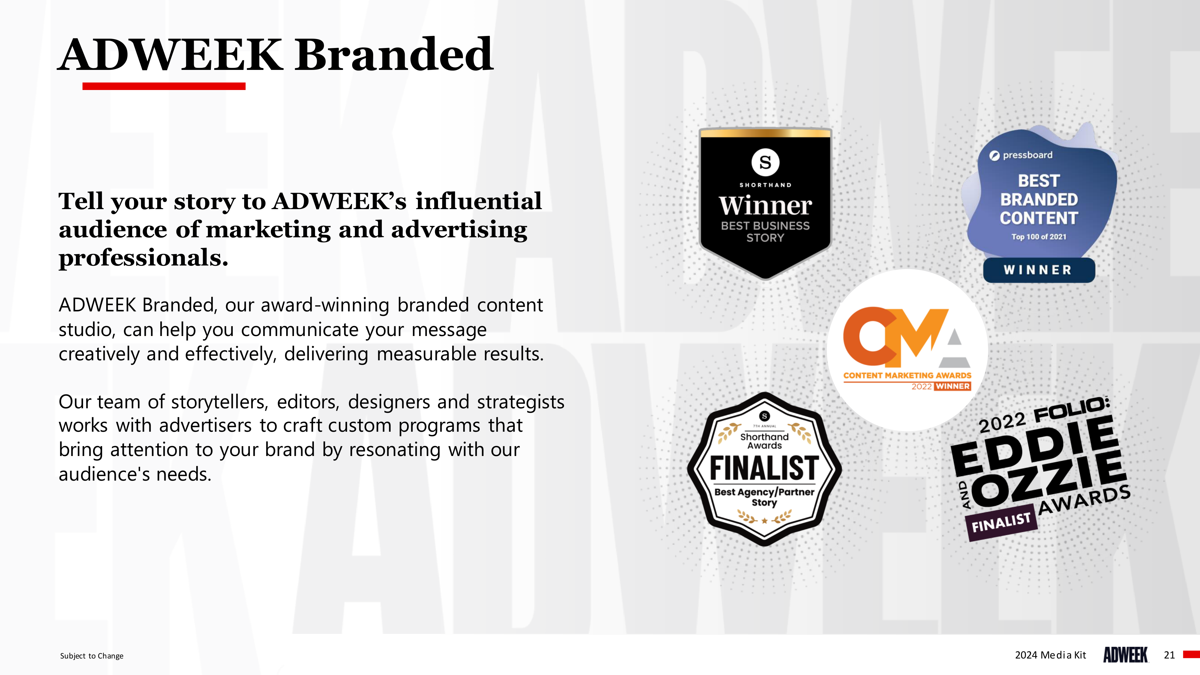 ADWEEK Media Kit — page 21
