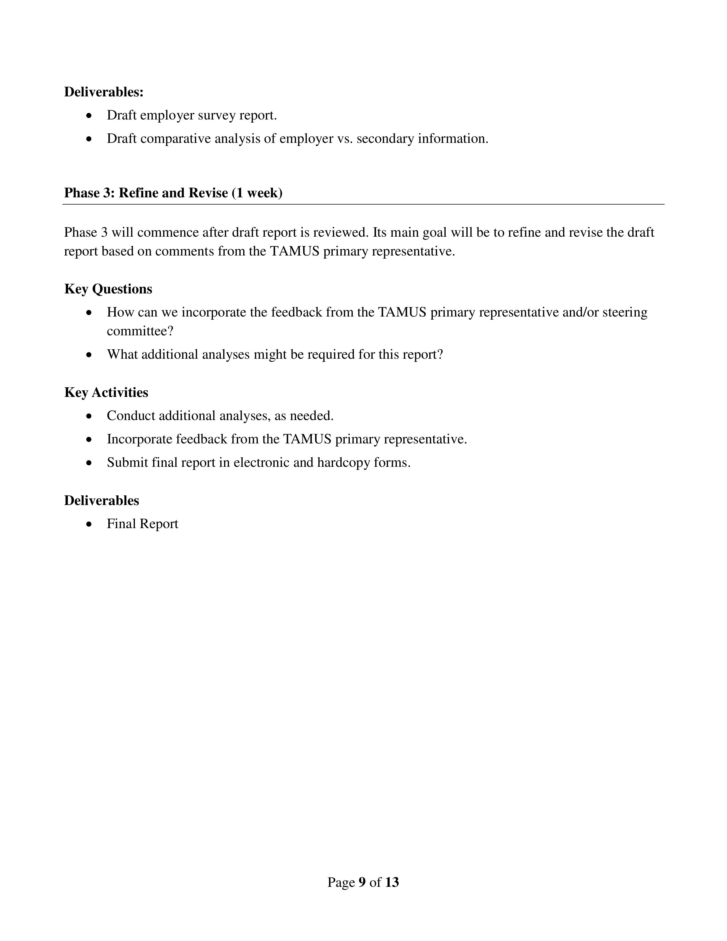 AGREEMENT BETWEEN THE TEXAS A&M UNIVERSITY SYSTEM OFFICES AND ERNST & YOUNG — page 9