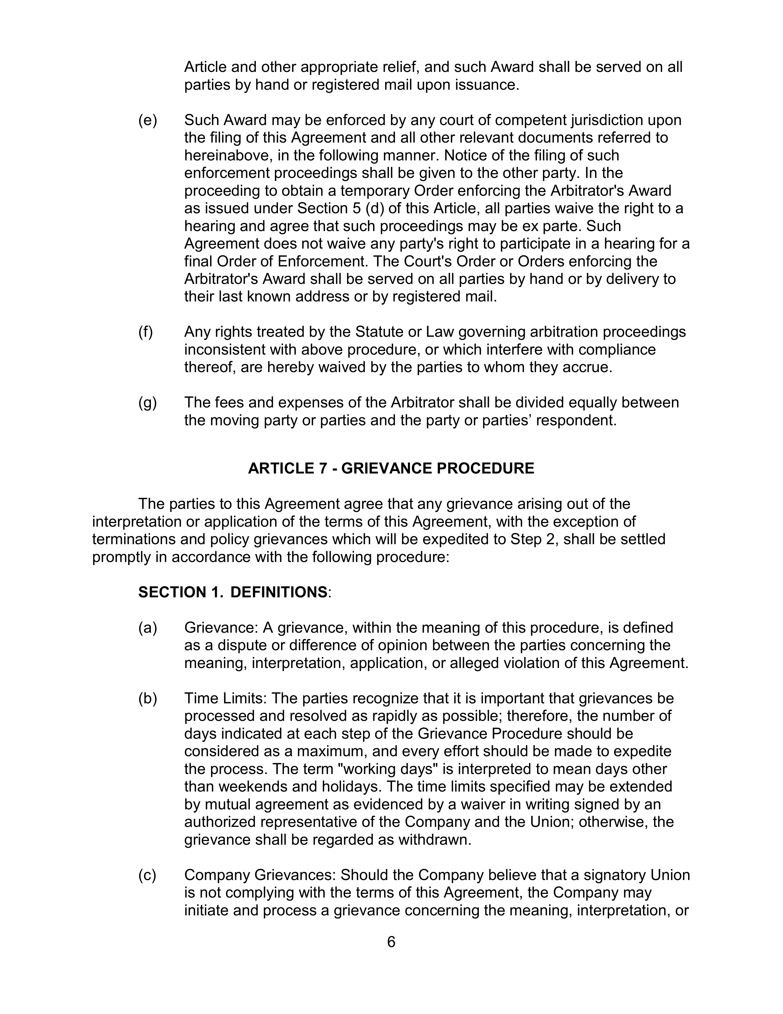 AGREEMENT BETWEEN WALT DISNEY WORLD CO. AND NORTH AMERICA’S BUILDING AND TRADES UNION — page 10