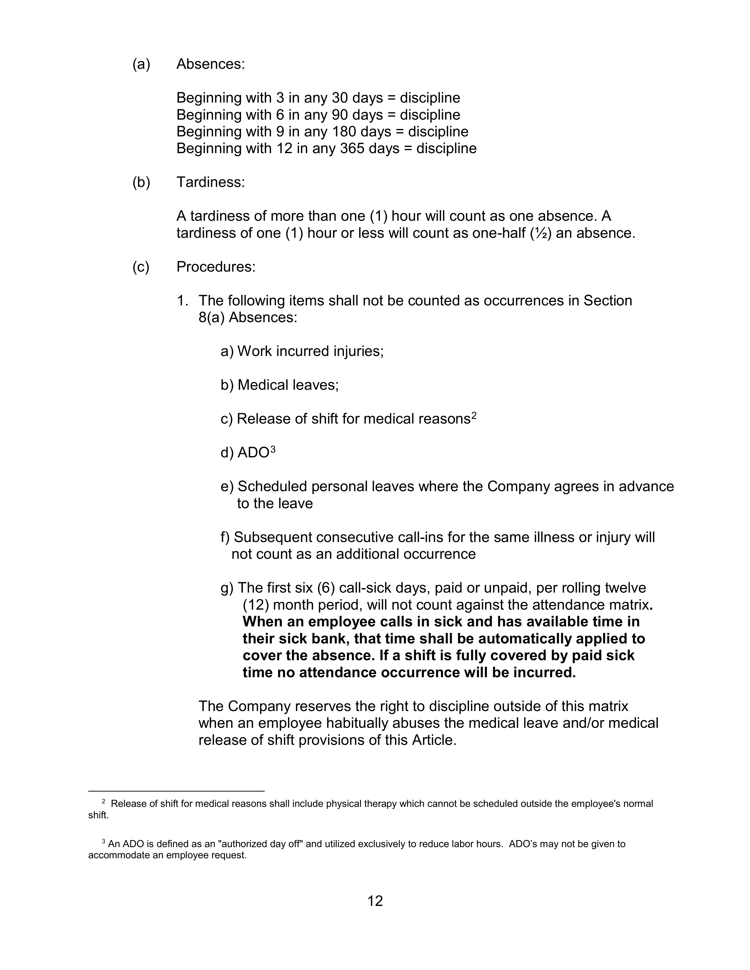 AGREEMENT BETWEEN WALT DISNEY WORLD CO. AND NORTH AMERICA’S BUILDING AND TRADES UNION — page 16