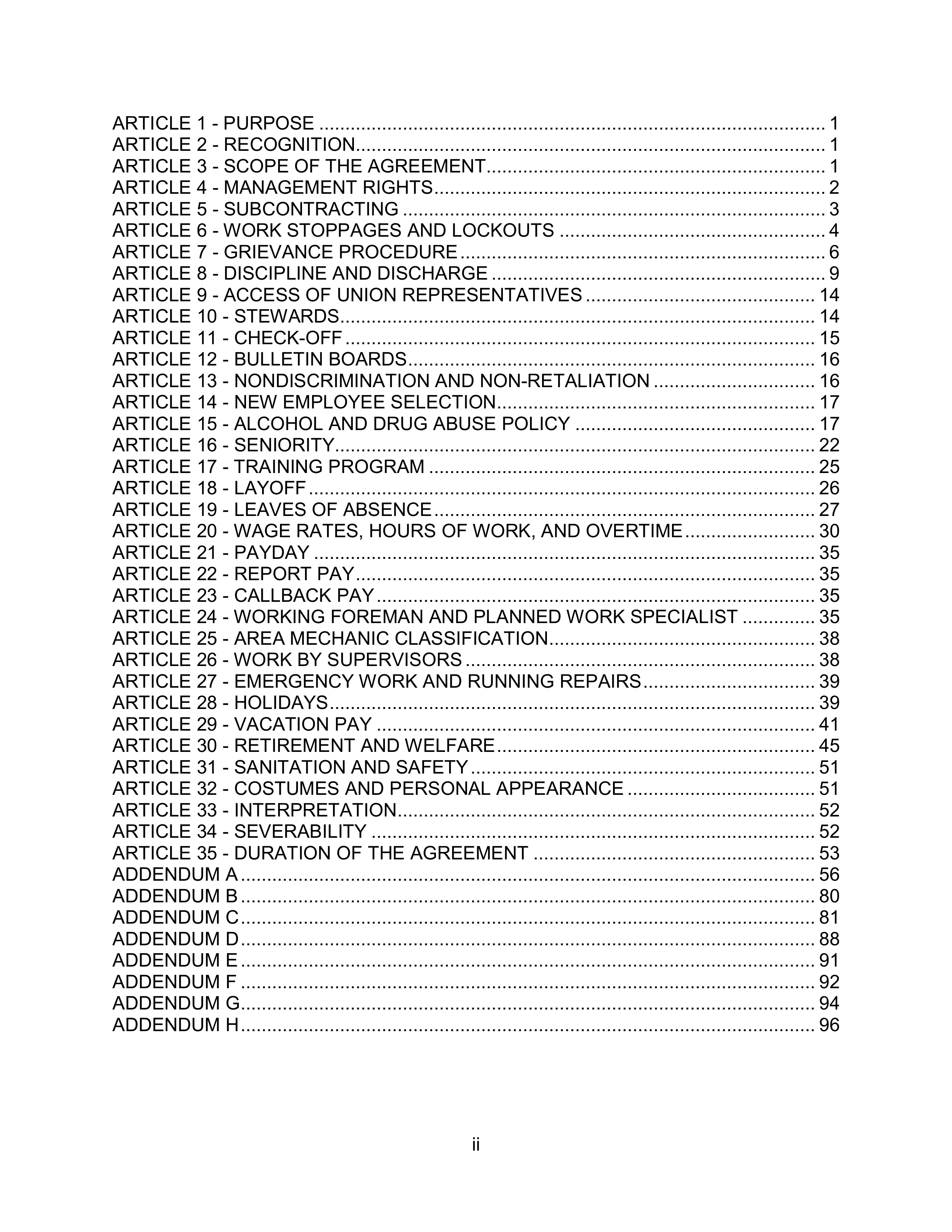 AGREEMENT BETWEEN WALT DISNEY WORLD CO. AND NORTH AMERICA’S BUILDING AND TRADES UNION — page 2