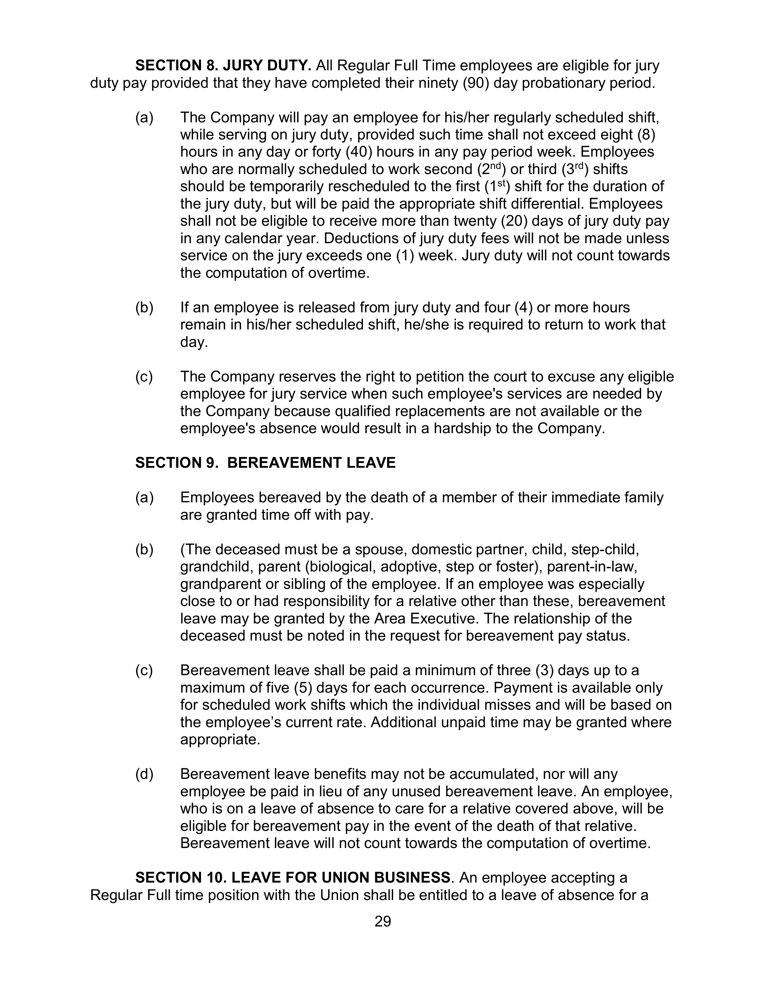 AGREEMENT BETWEEN WALT DISNEY WORLD CO. AND NORTH AMERICA’S BUILDING AND TRADES UNION — page 33