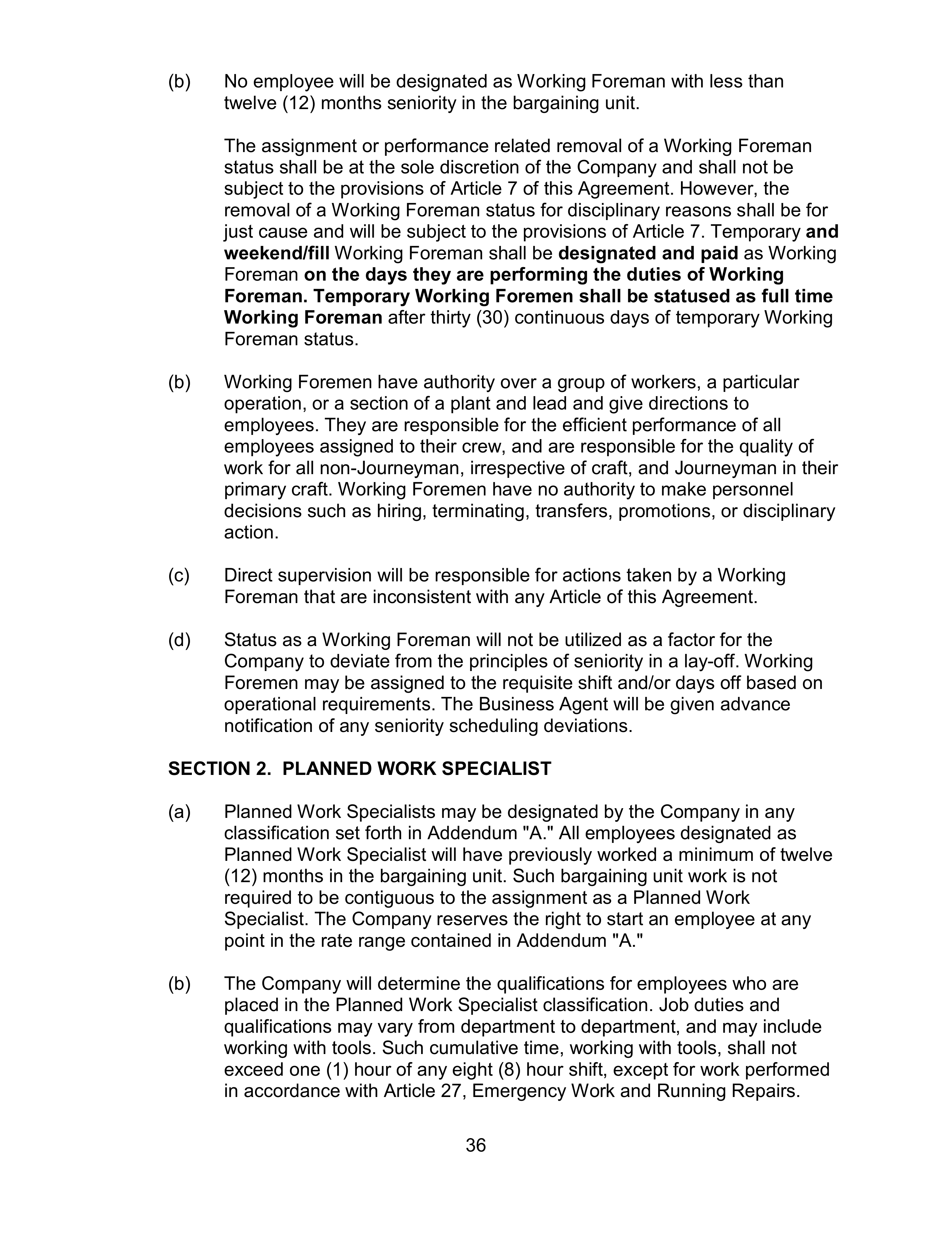 AGREEMENT BETWEEN WALT DISNEY WORLD CO. AND NORTH AMERICA’S BUILDING AND TRADES UNION — page 40