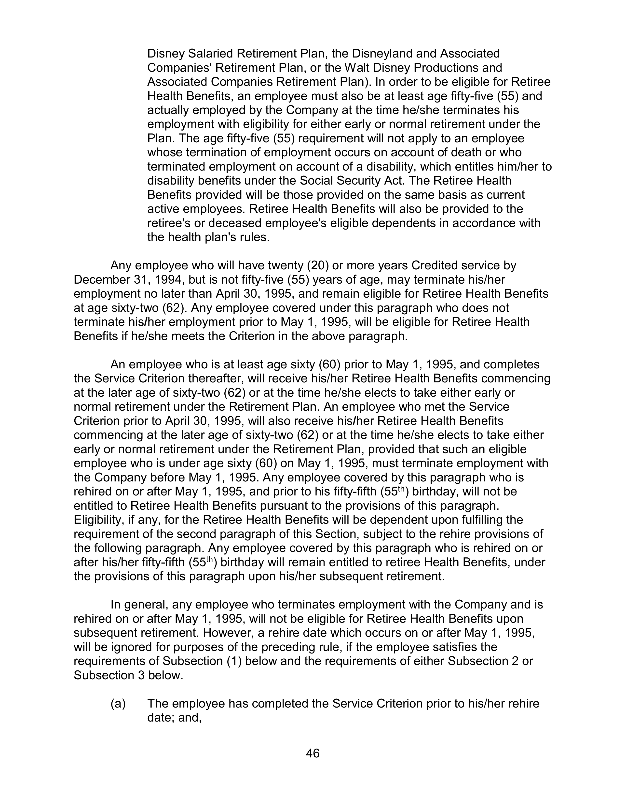 AGREEMENT BETWEEN WALT DISNEY WORLD CO. AND NORTH AMERICA’S BUILDING AND TRADES UNION — page 50