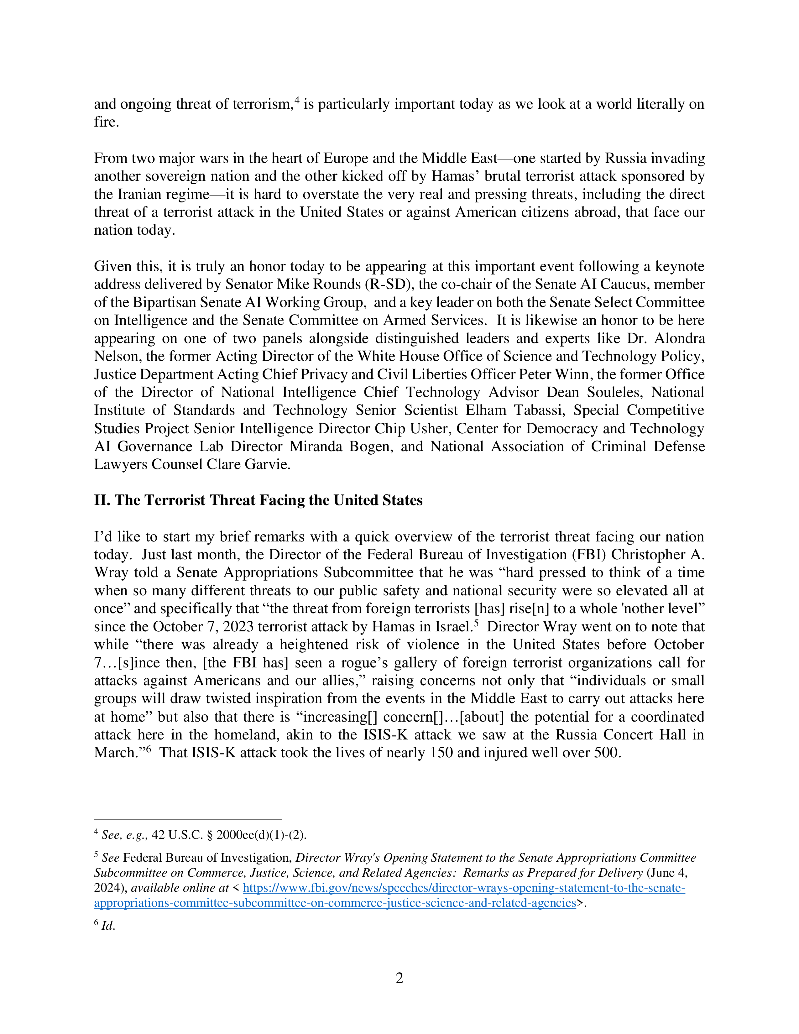 AI Counterterrorism Opening Statement — page 2