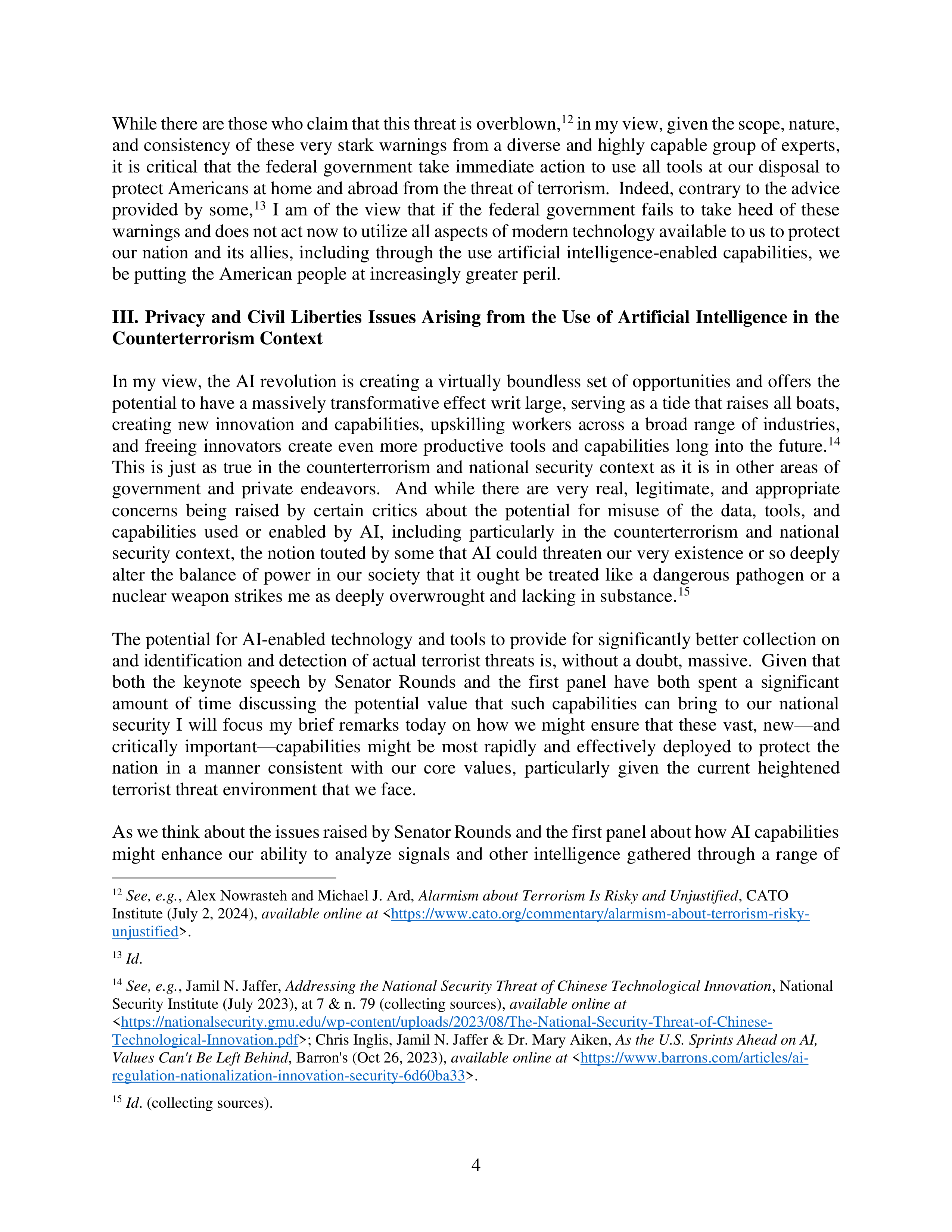 AI Counterterrorism Opening Statement — page 4