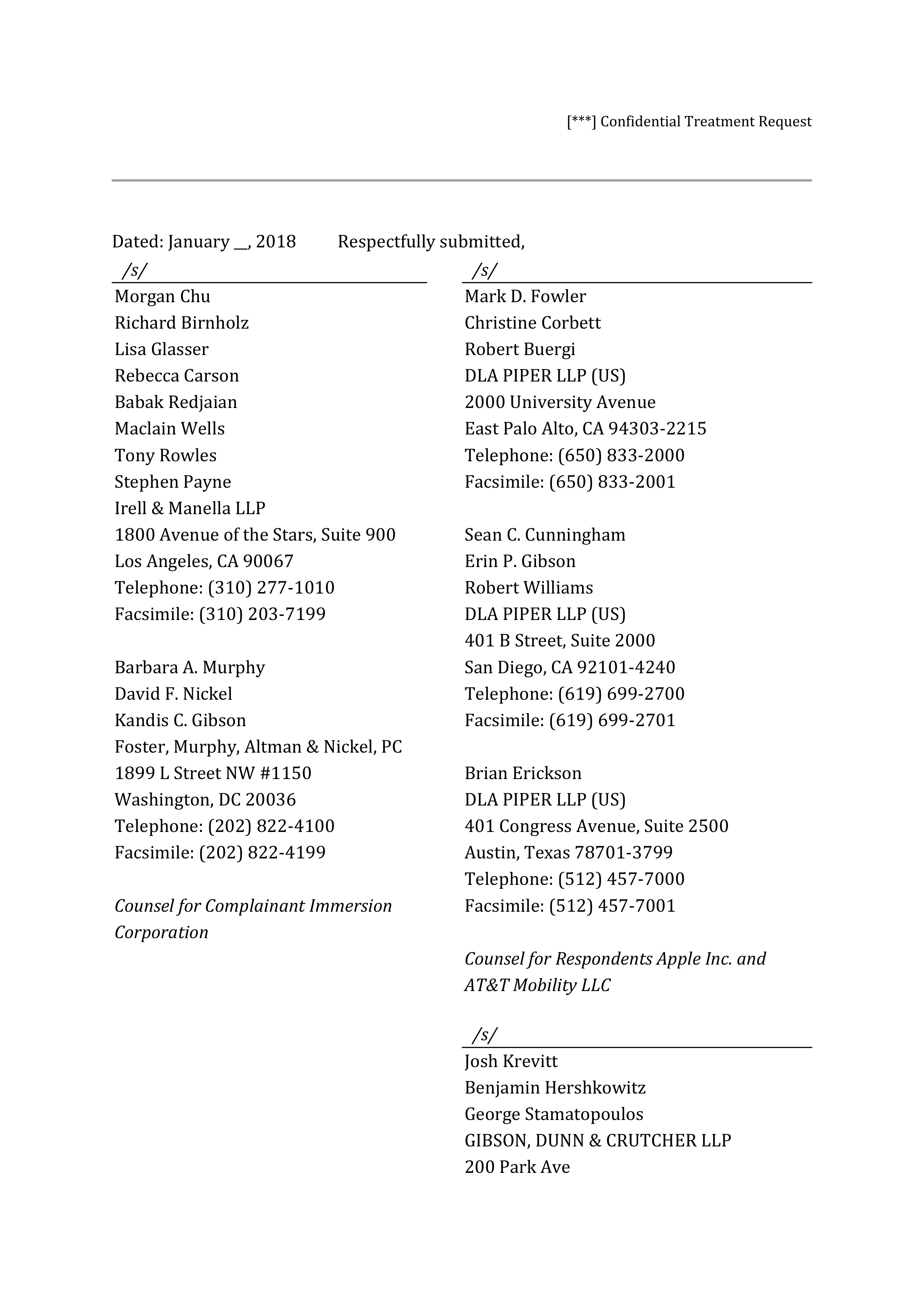 APPLE SETTLEMENT AND LICENSE AGREEMENT — page 23