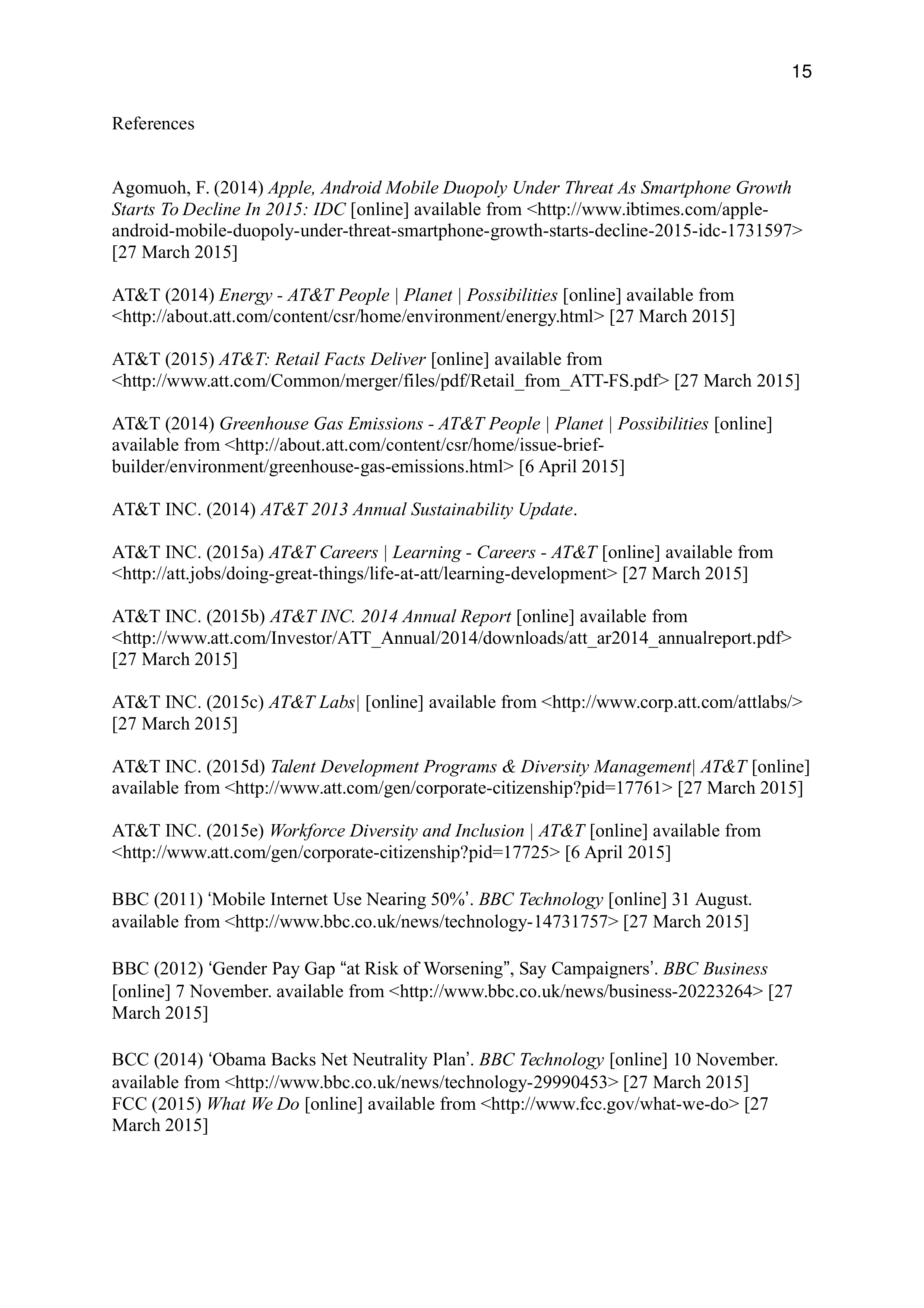 AT&T Business Plan  — page 16