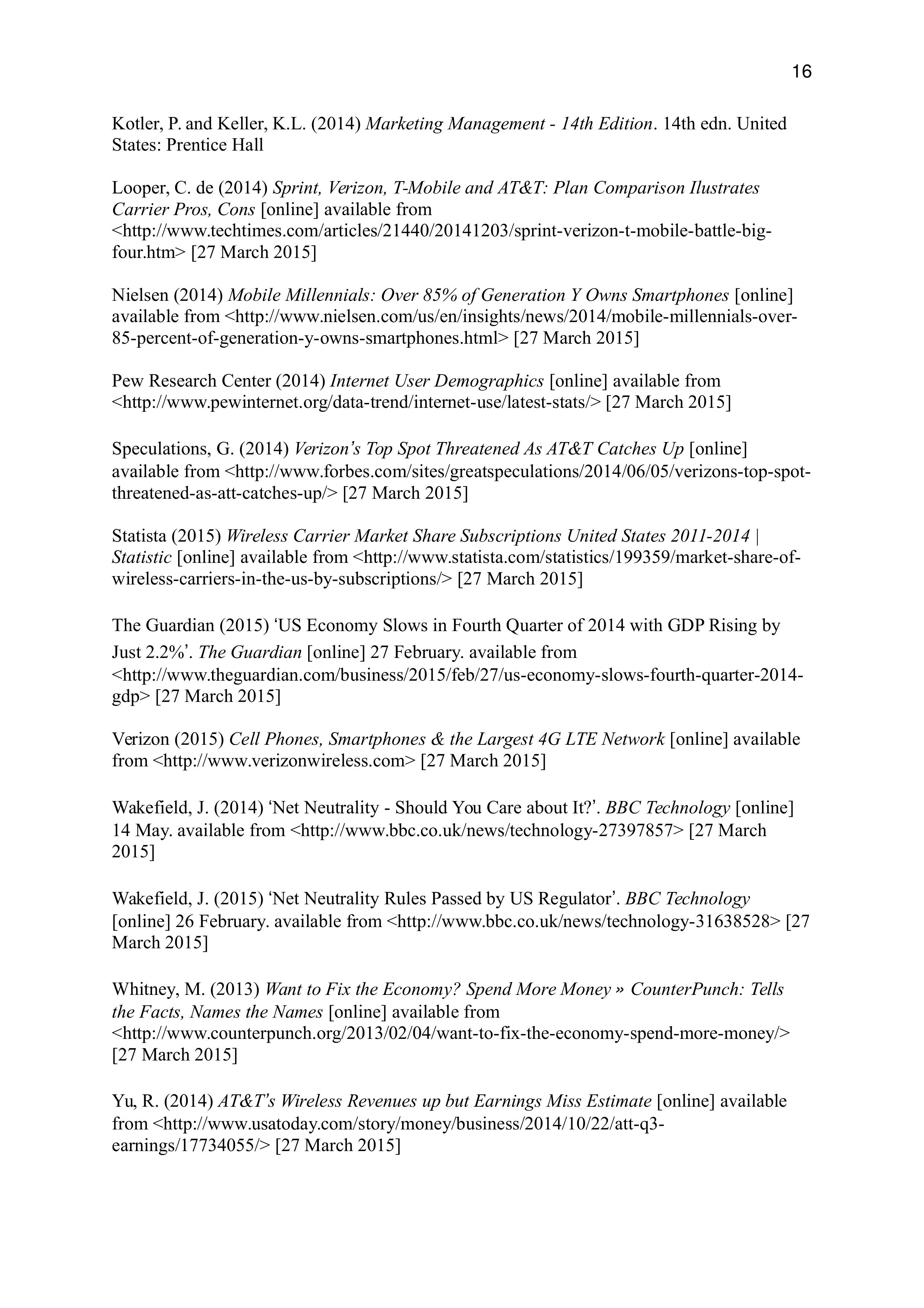 AT&T Business Plan  — page 17