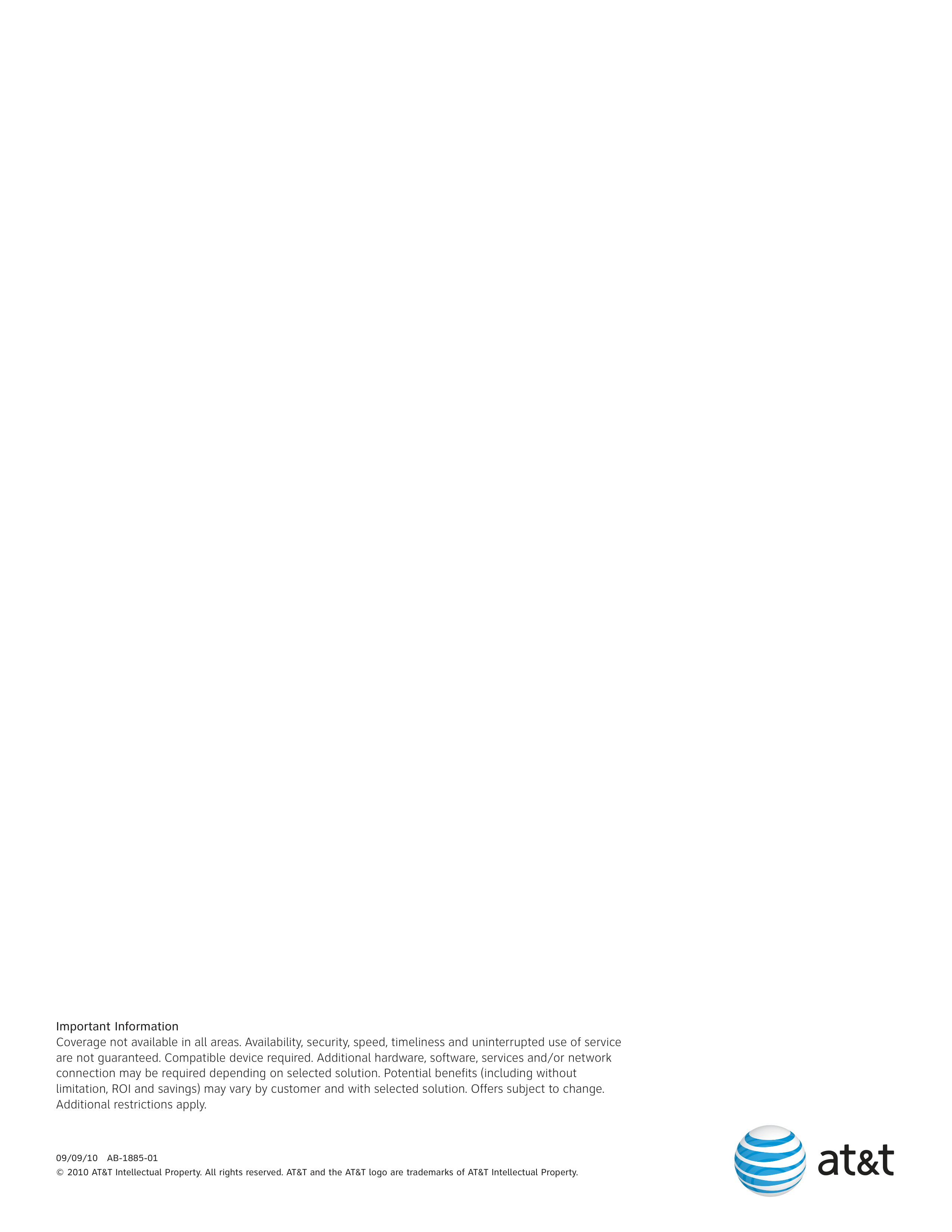 AT&T Mobile Solutions Brochure — page 16