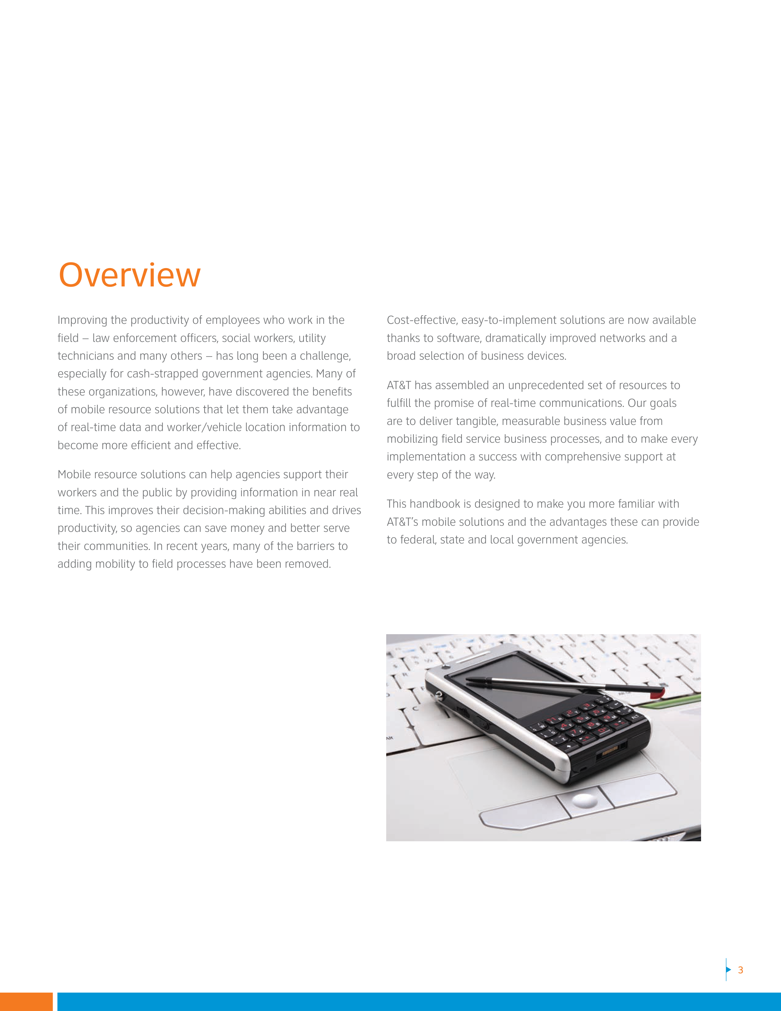 AT&T Mobile Solutions Brochure — page 3