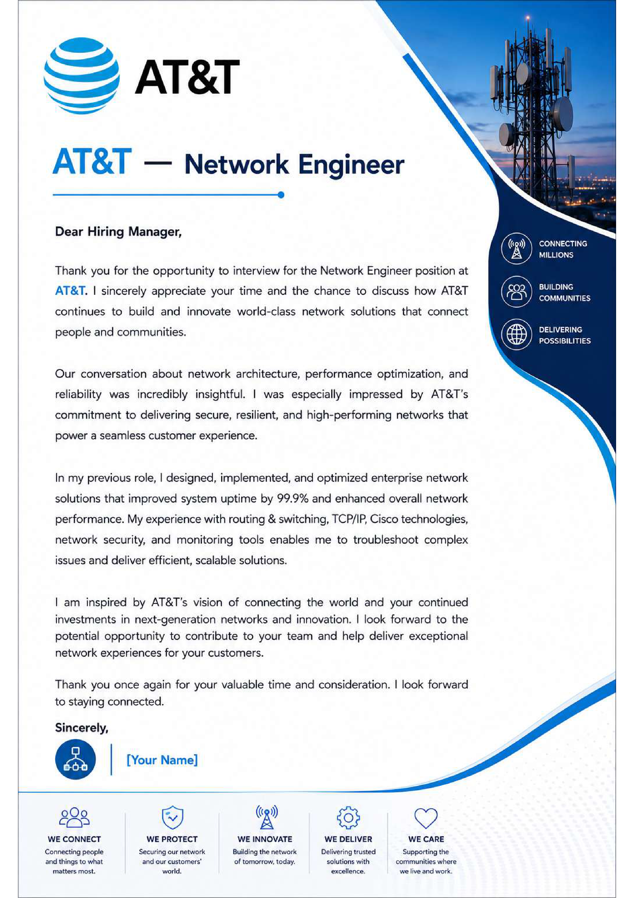 AT&T Network Engineer — page 1