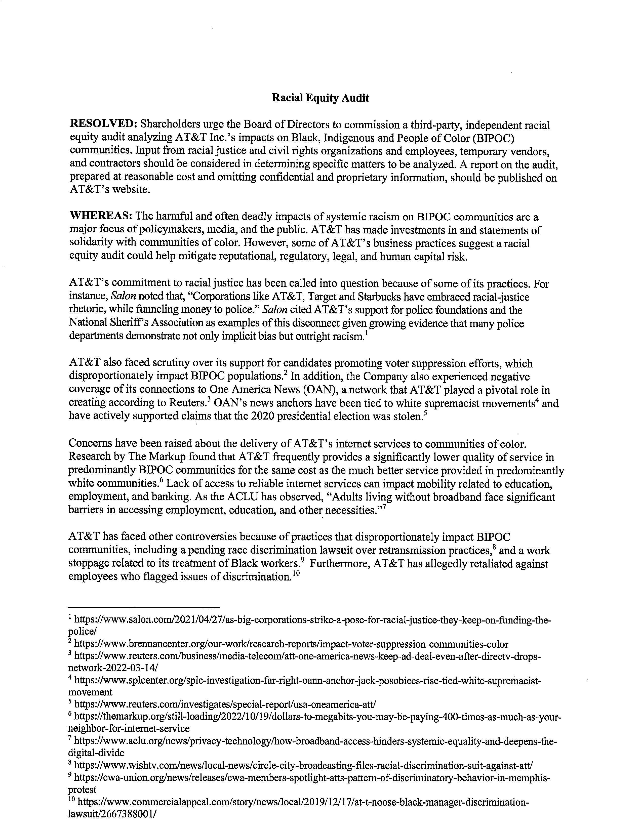 AT&T Proposal  — page 11