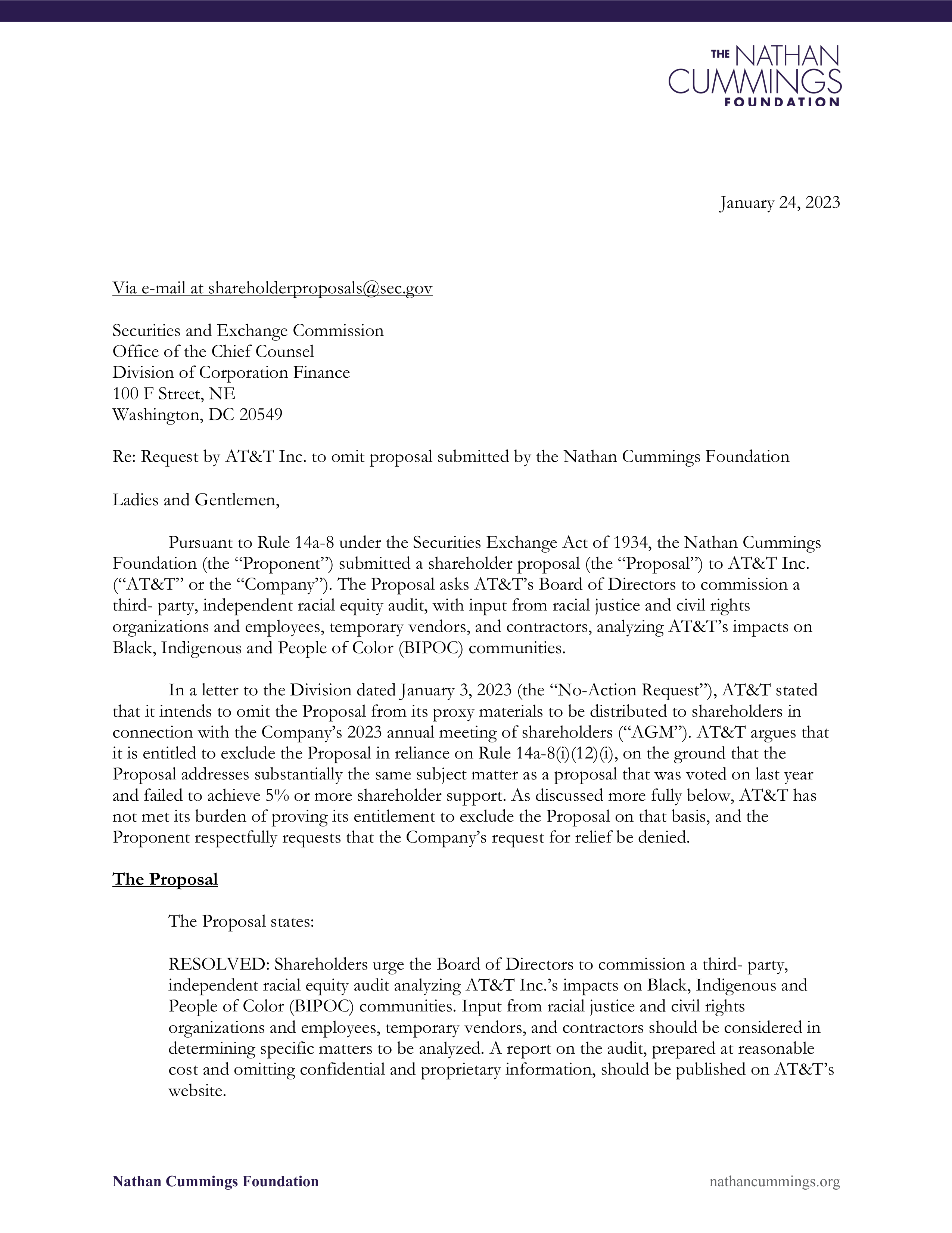 AT&T Proposal  — page 22