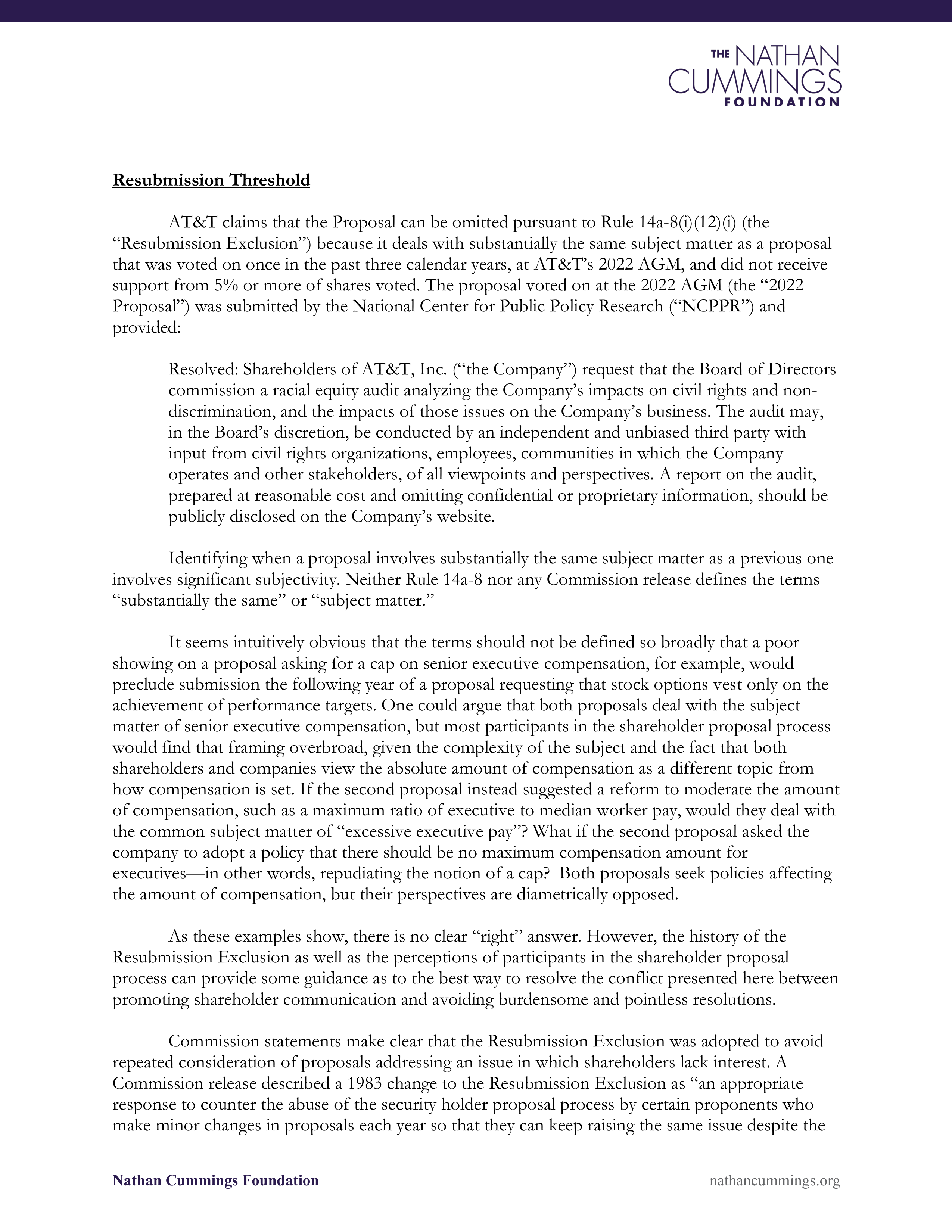 AT&T Proposal  — page 23