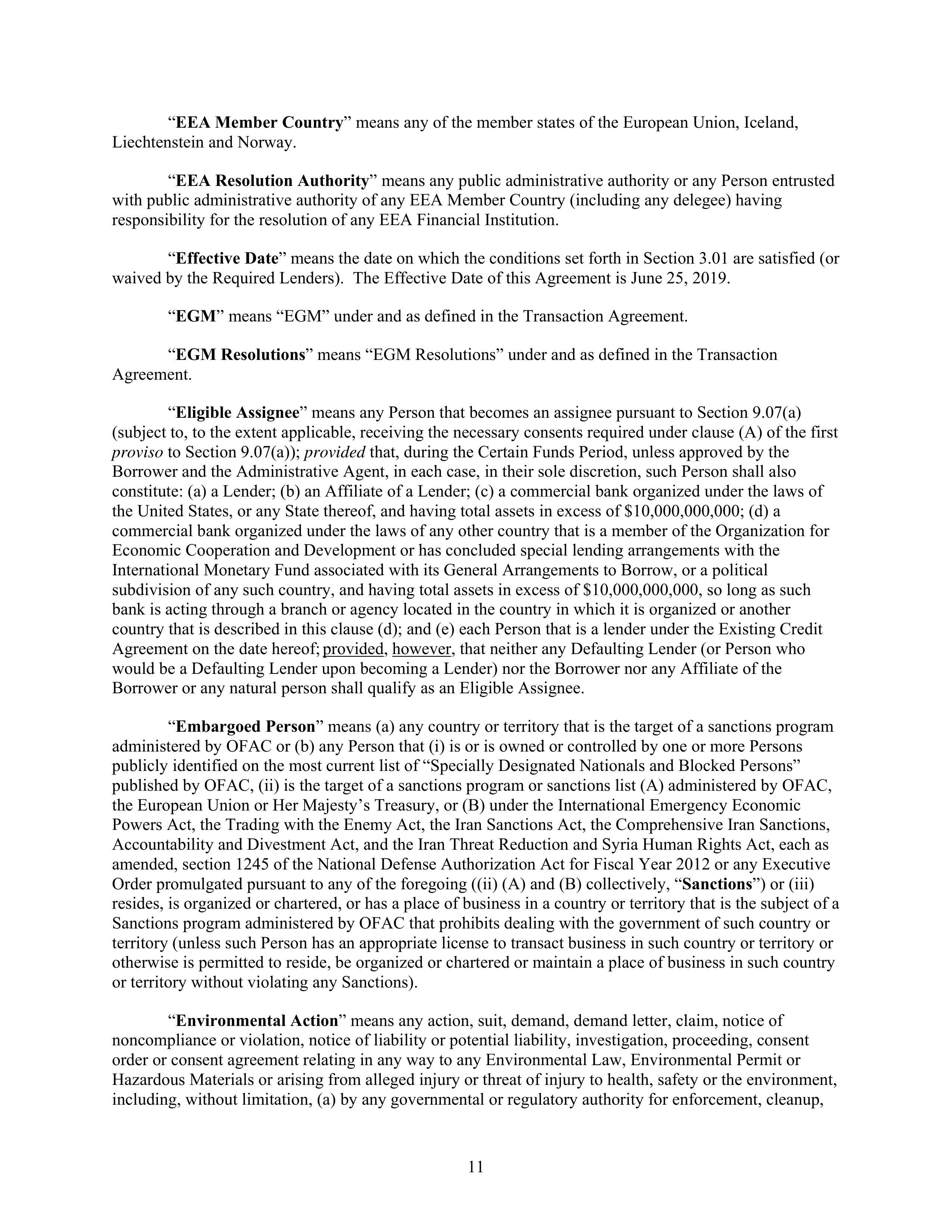 AbbVie Bridge Credit Agreement — page 15