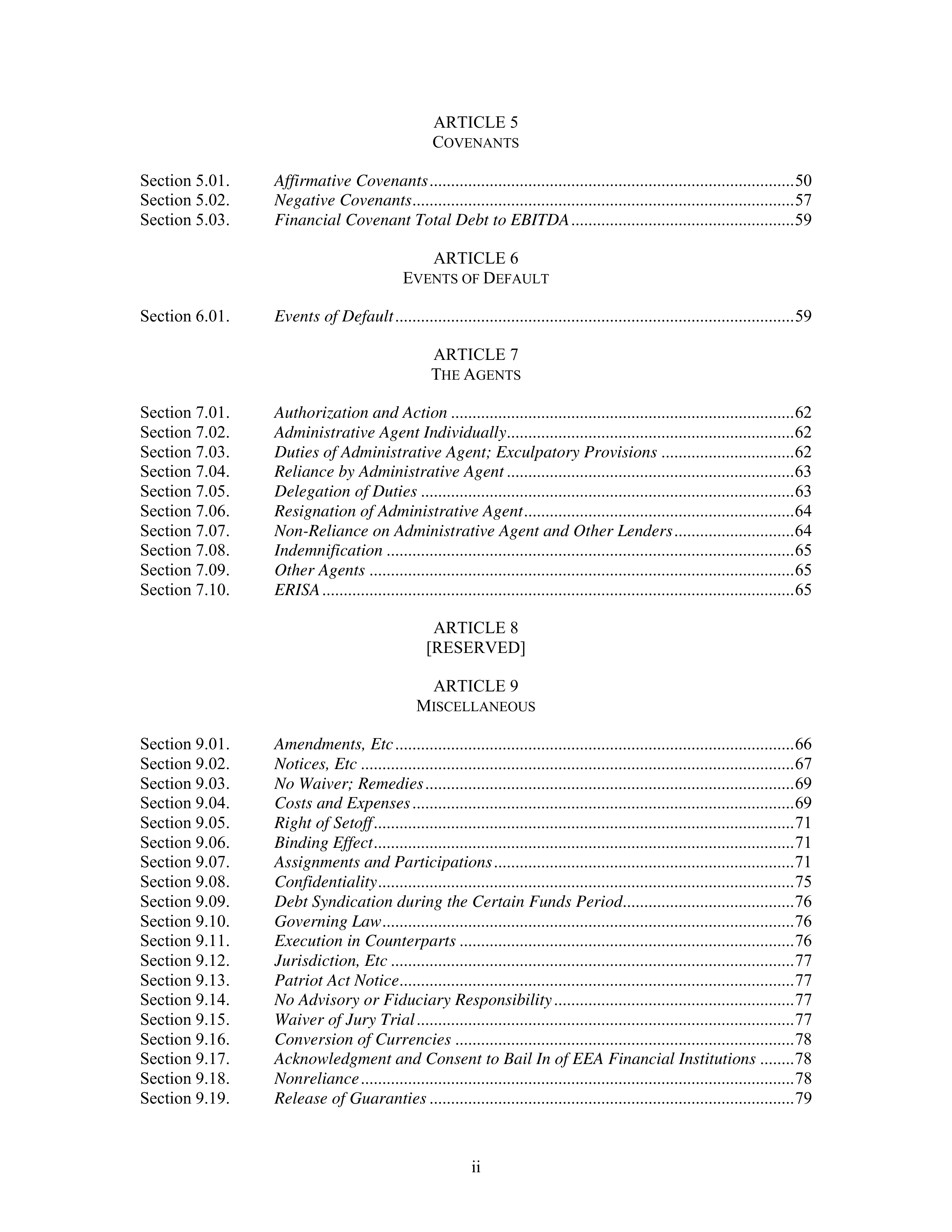 AbbVie Bridge Credit Agreement — page 3