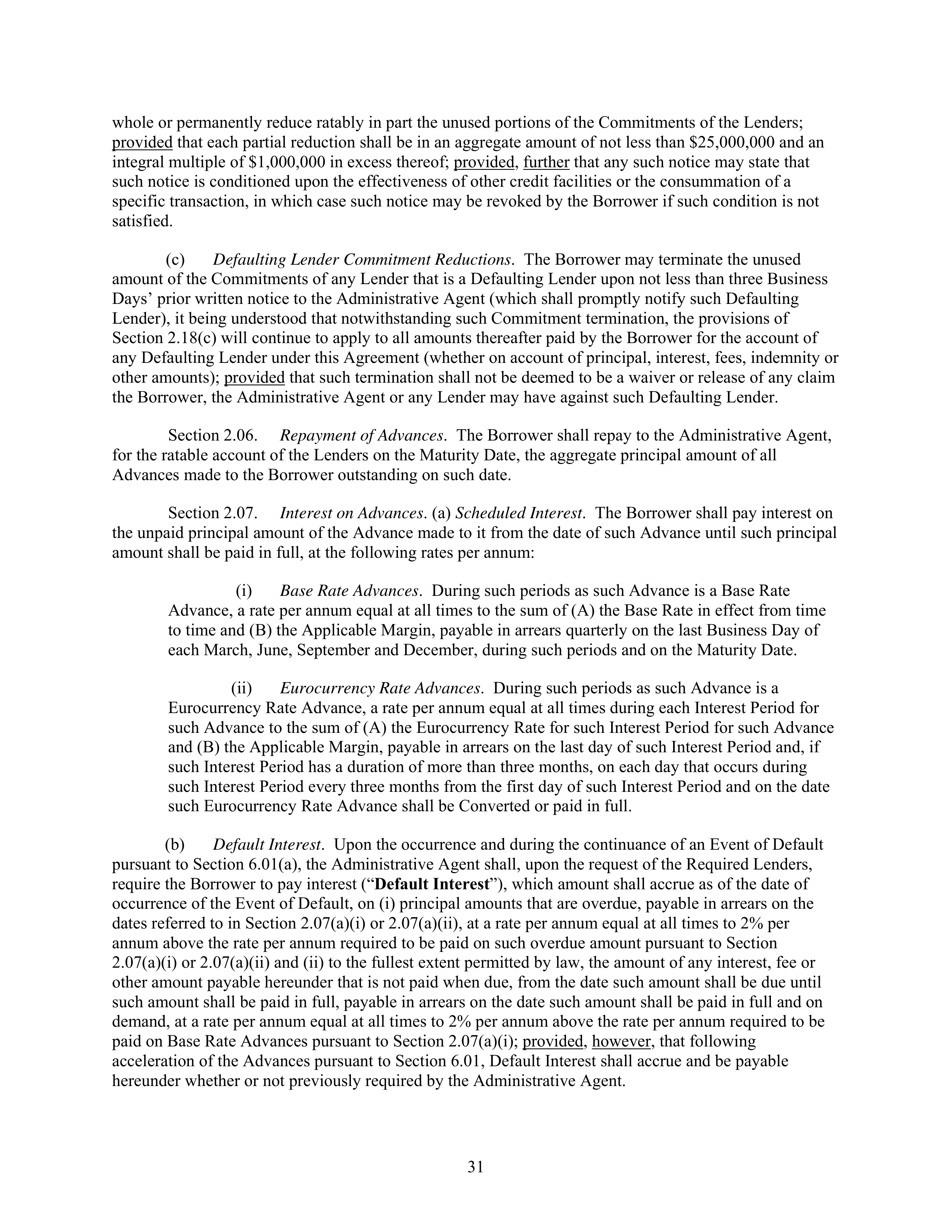 AbbVie Bridge Credit Agreement — page 35