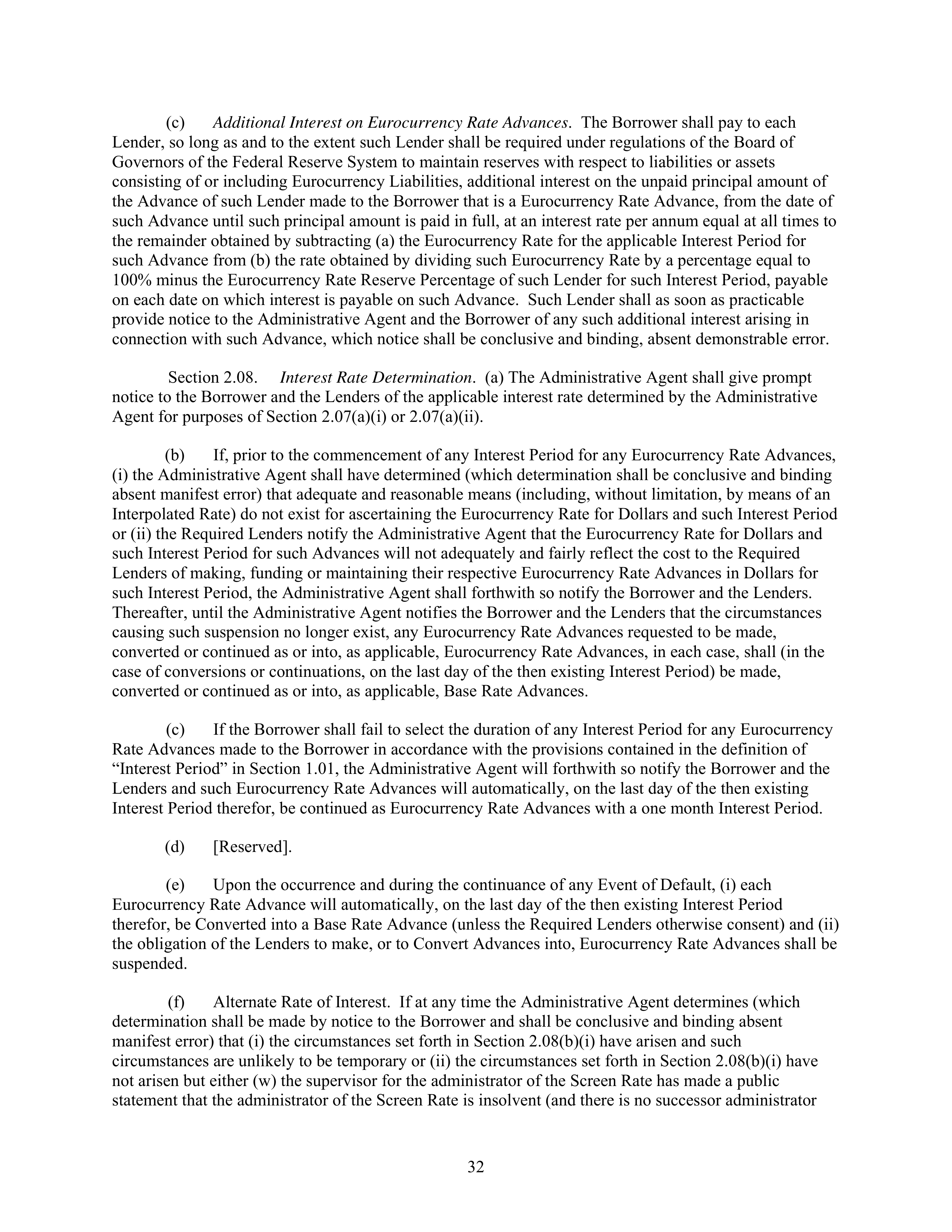 AbbVie Bridge Credit Agreement — page 36
