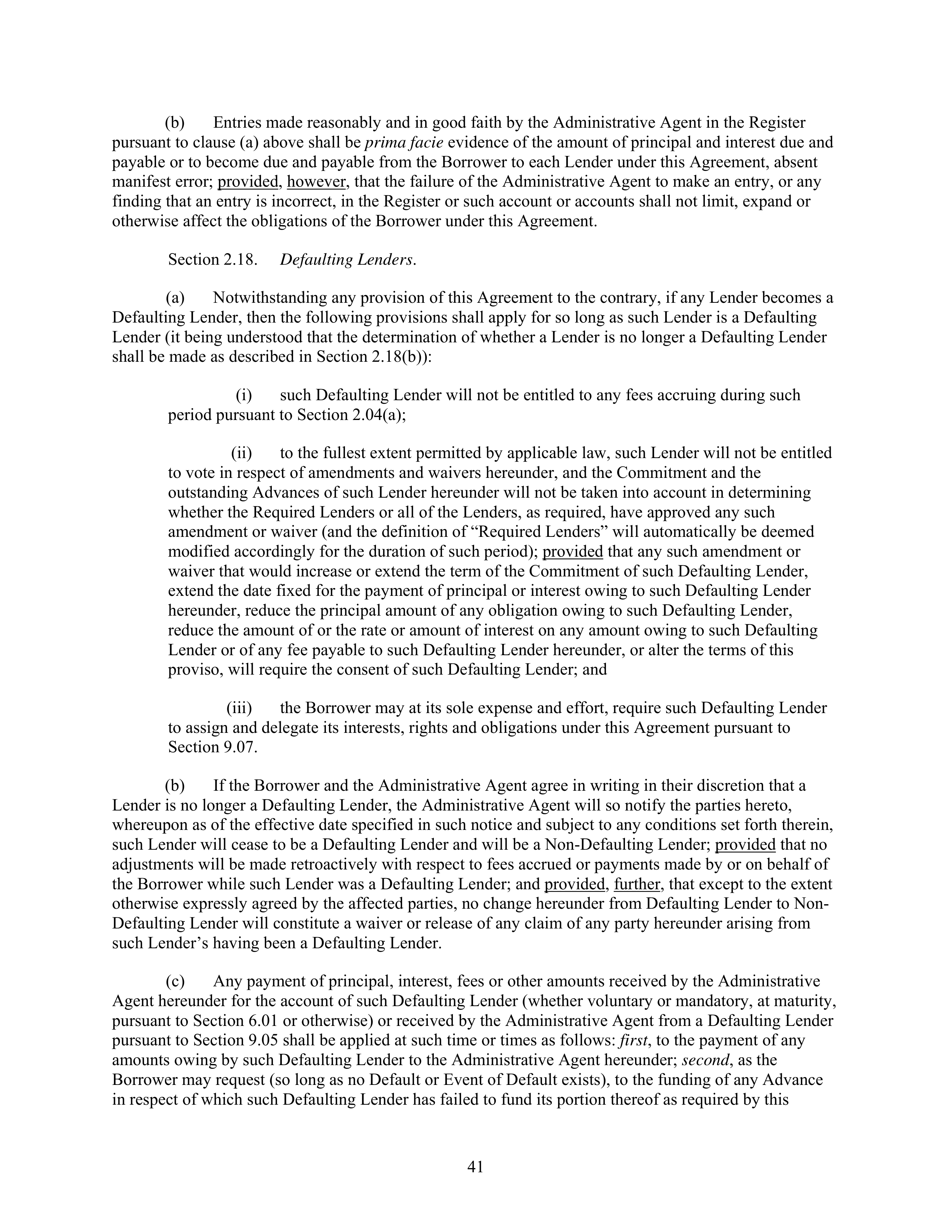 AbbVie Bridge Credit Agreement — page 45