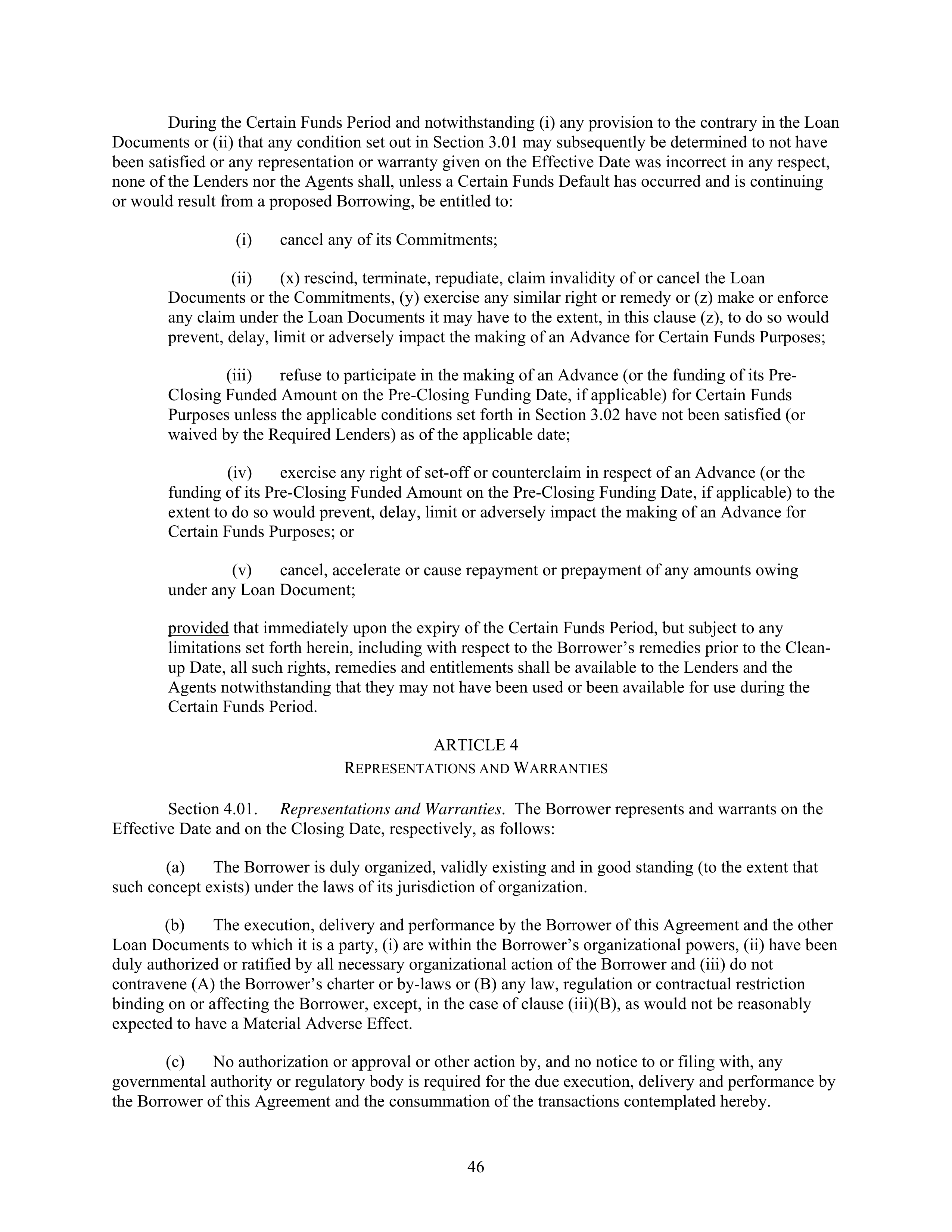 AbbVie Bridge Credit Agreement — page 50