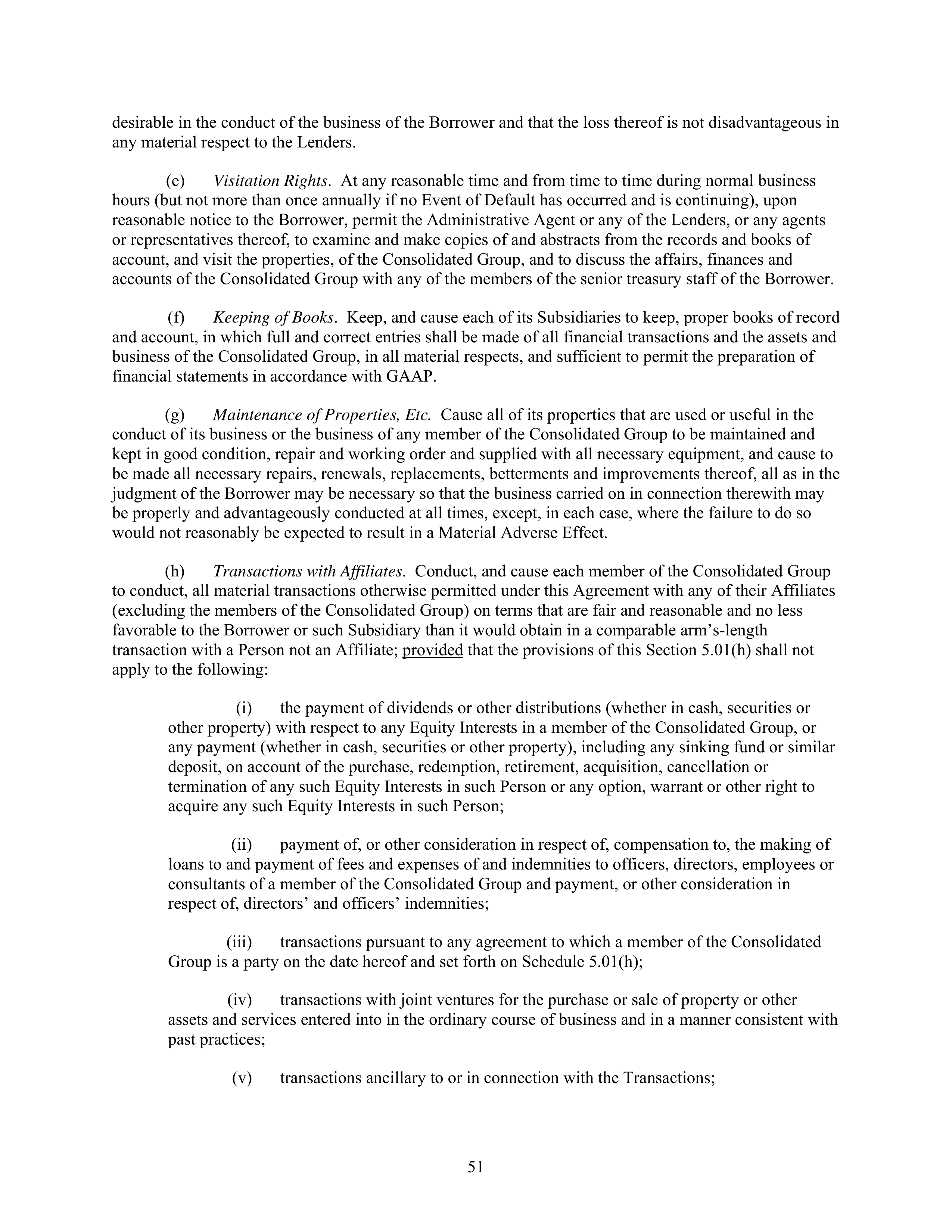 AbbVie Bridge Credit Agreement — page 55