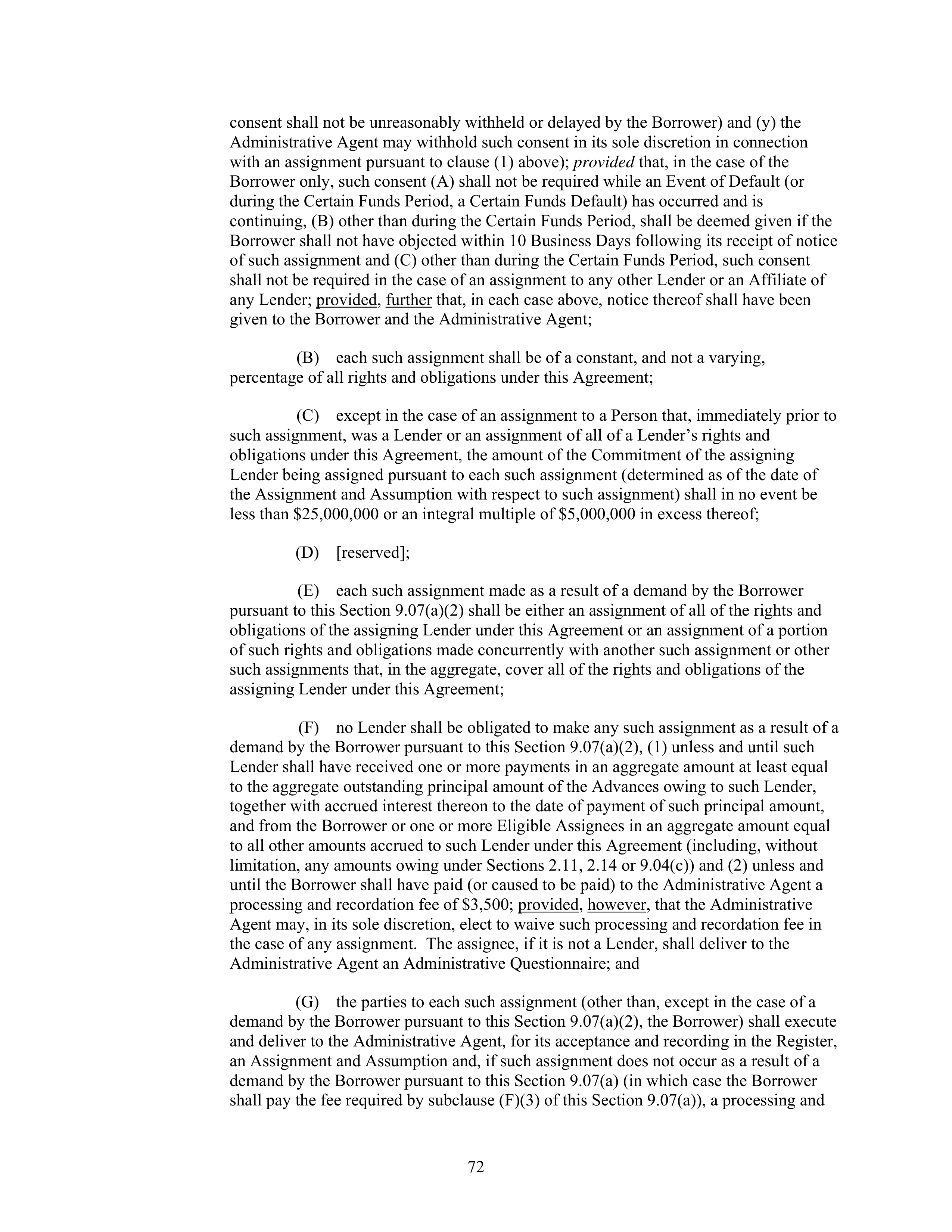 AbbVie Bridge Credit Agreement — page 76