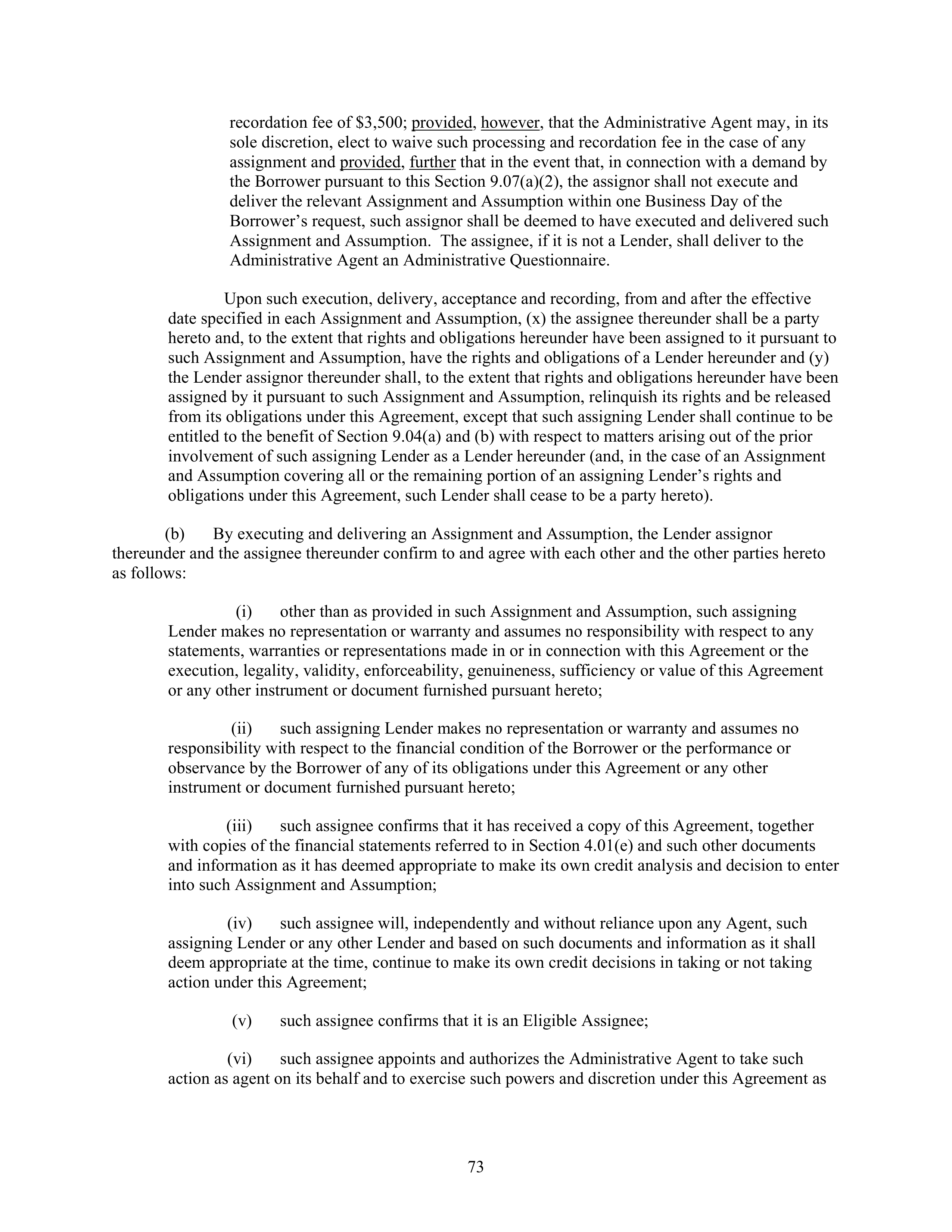 AbbVie Bridge Credit Agreement — page 77