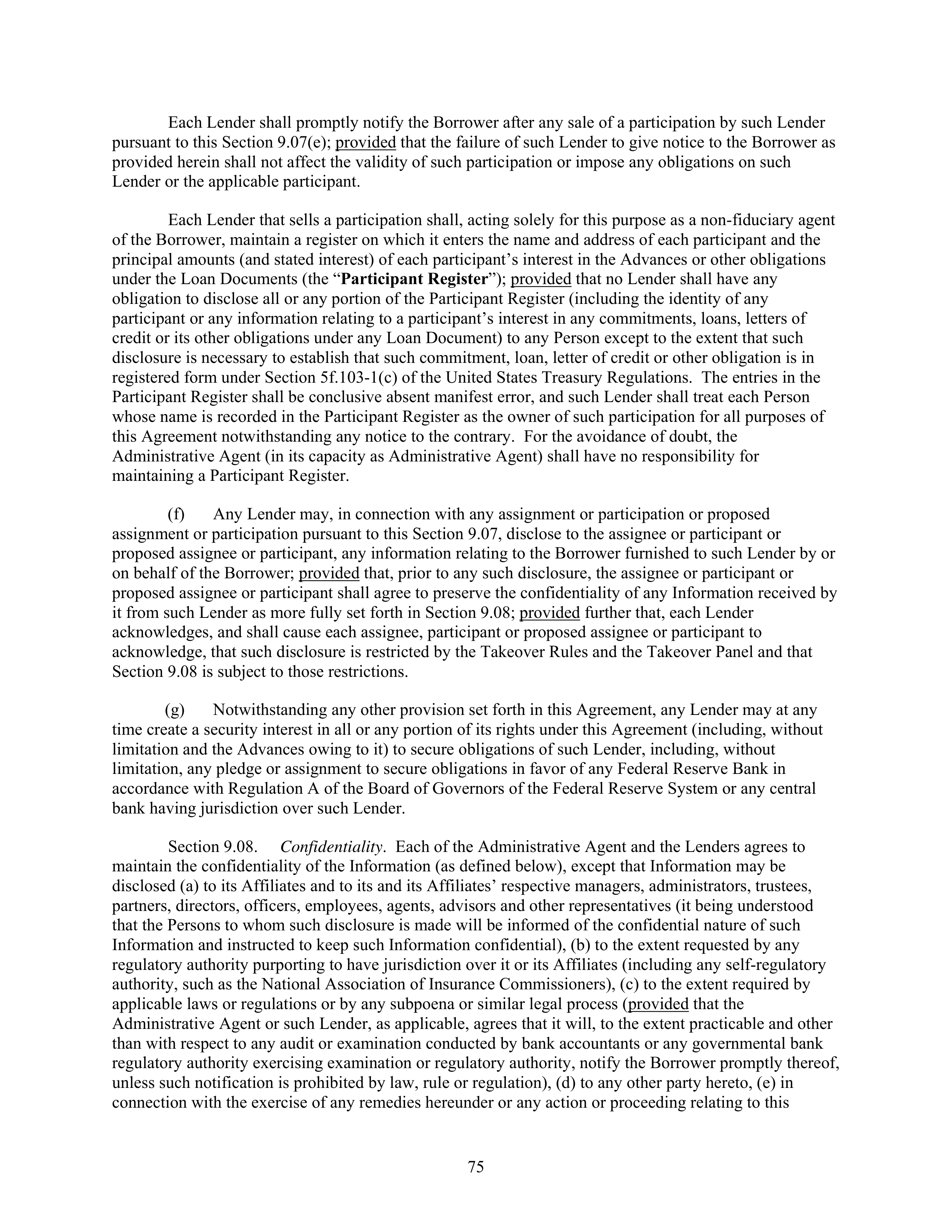 AbbVie Bridge Credit Agreement — page 79